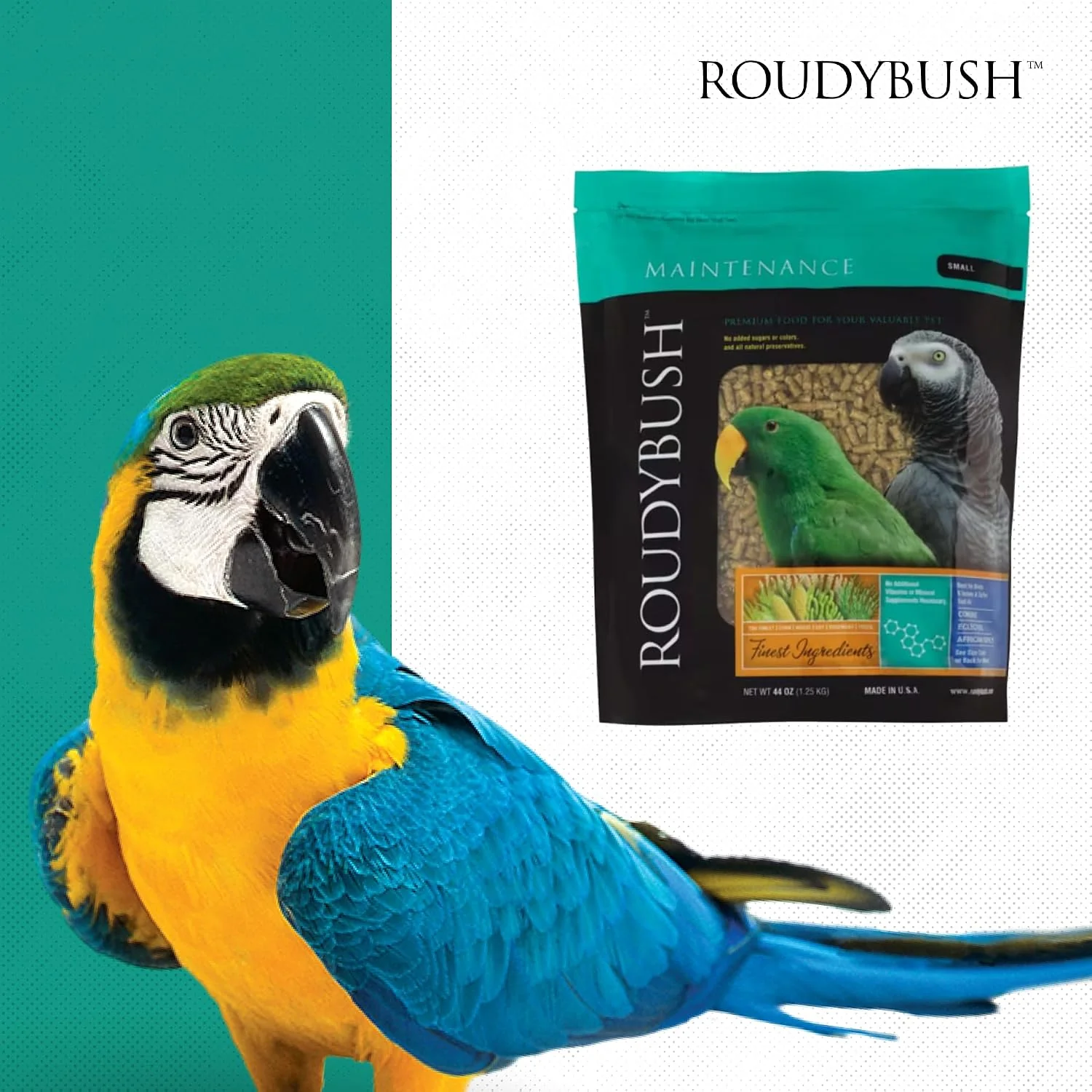 Roudybush Daily Maintenance Bird Food Small Pellets – 10 lb - Image 9