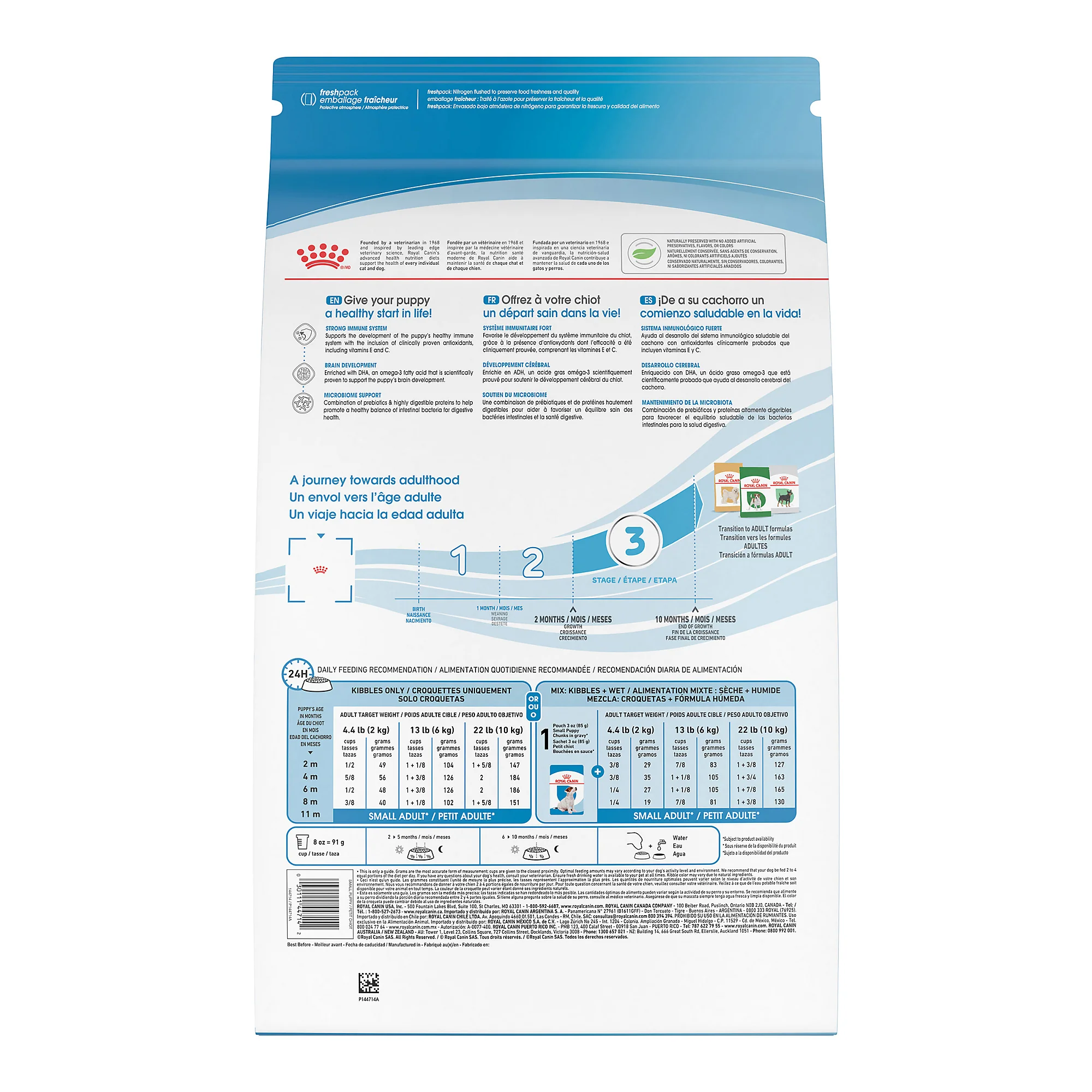 Royal Canin Size Health Nutrition Small Breed Dry Puppy Food, Supports Brain Development, Immune Support, and Digestive Health - Image 3
