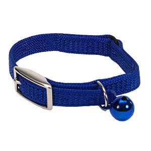 Safe Cat Coastal Pet Sassy Snag-Proof Nylon Cat Safety Collar Blue - Image 11