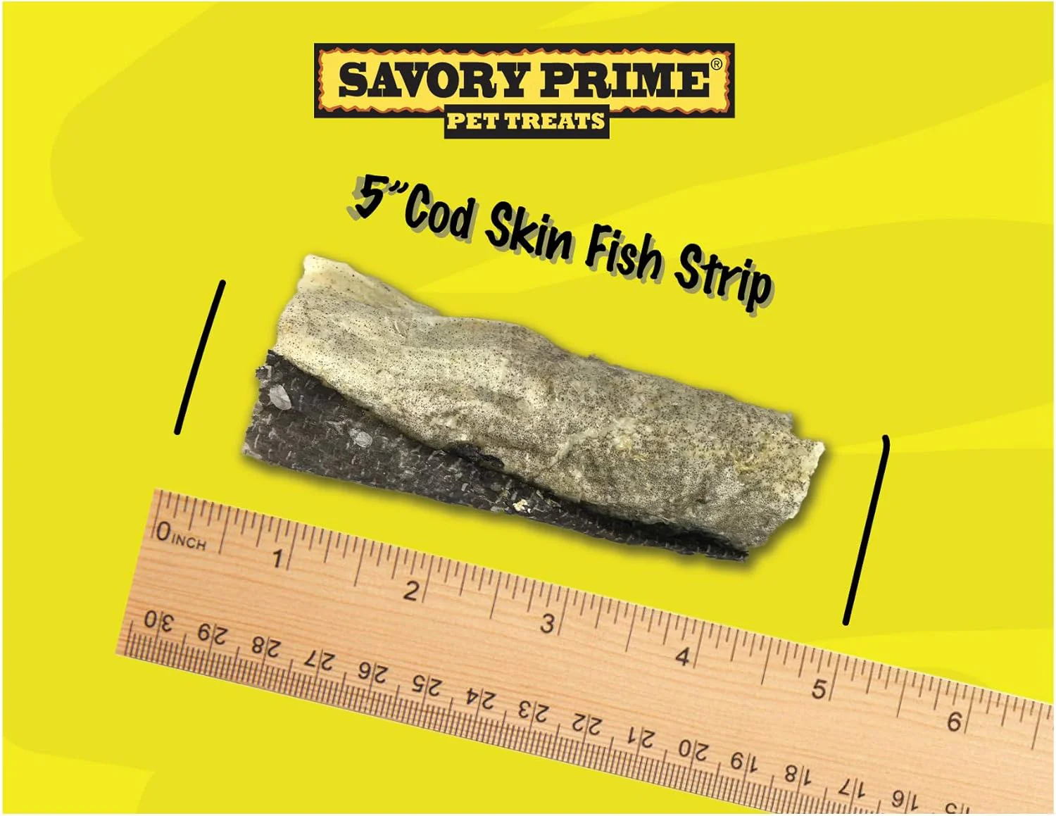 Savory Prime Cod Skin Fish Strips , All Breed Sizes - Image 4