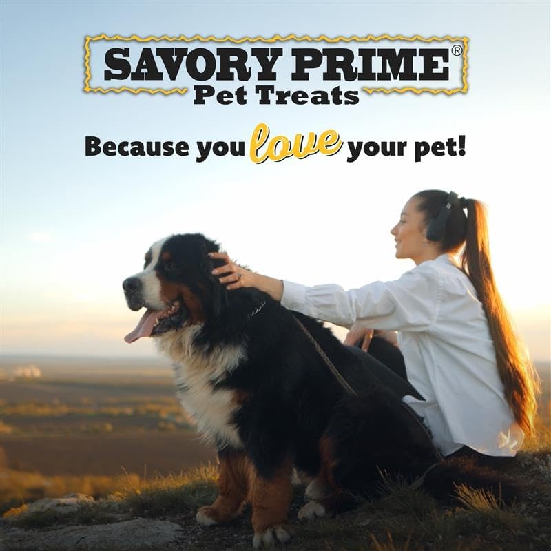 Savory Prime Duck Jerky Dog Treats, Made with 100% Real Duck Breast, Farm Raised, Healthy, Easily Digestible, High Protein, Satisfies Dog's Urge to Chew, 3 Pounds (Pack of 1) - Image 6