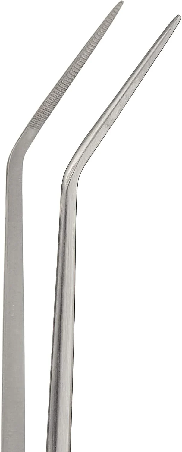 Seachem 67107708: Aquavitro Stainless Steel Tip Forceps, Curved Needle - Image 3