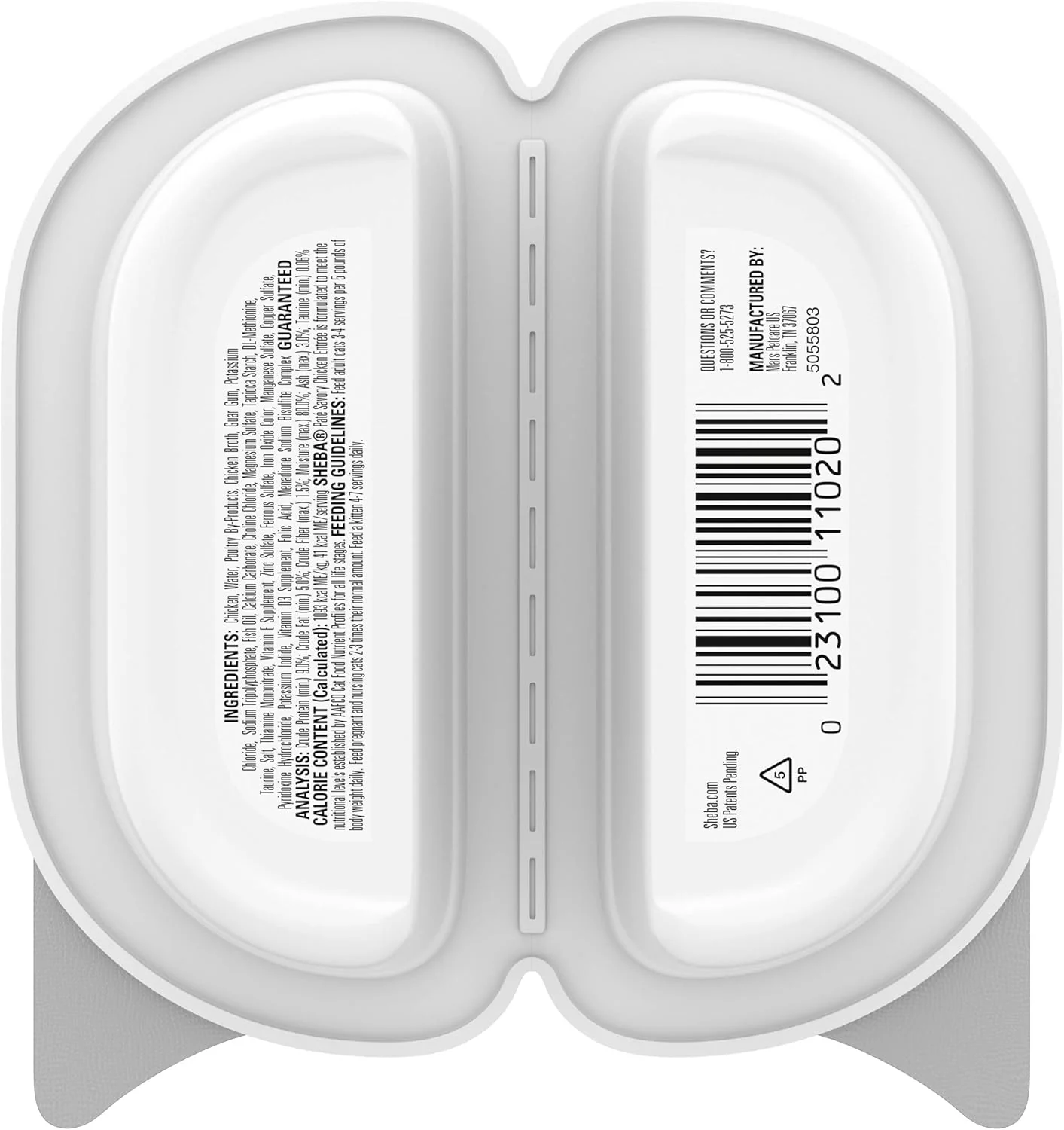 Sheba Perfect Portions Pate In Natural Juices Signature Savory Chicken Entrée Twin Pack Wet Cat Food 2.6-oz - Image 2