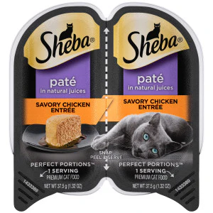 Sheba Perfect Portions Pate In Natural Juices Signature Savory Chicken Entrée Twin Pack Wet Cat Food 2.6-oz - Image 9