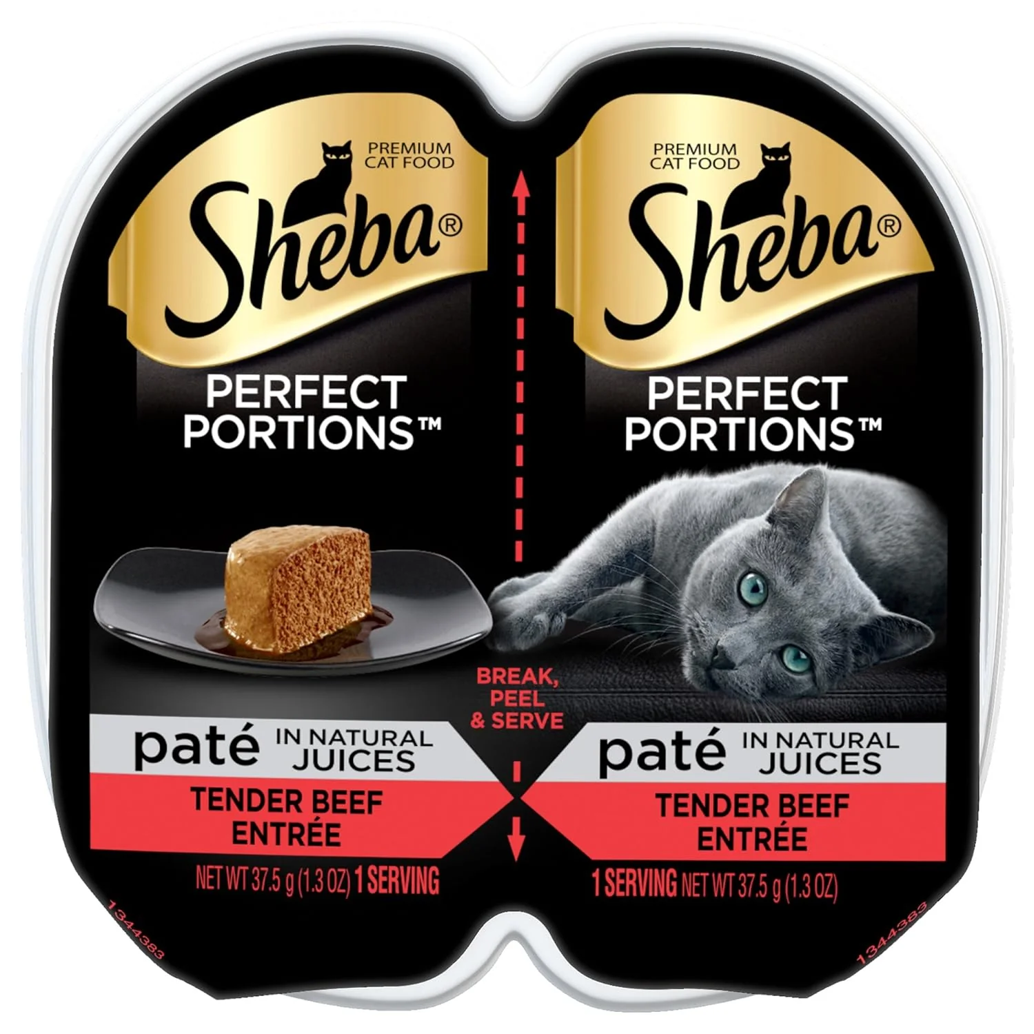 Sheba Wet Food Sheba Perfect Portions Wet Cat Food Pate In Natural Juices Tender Beef Entree