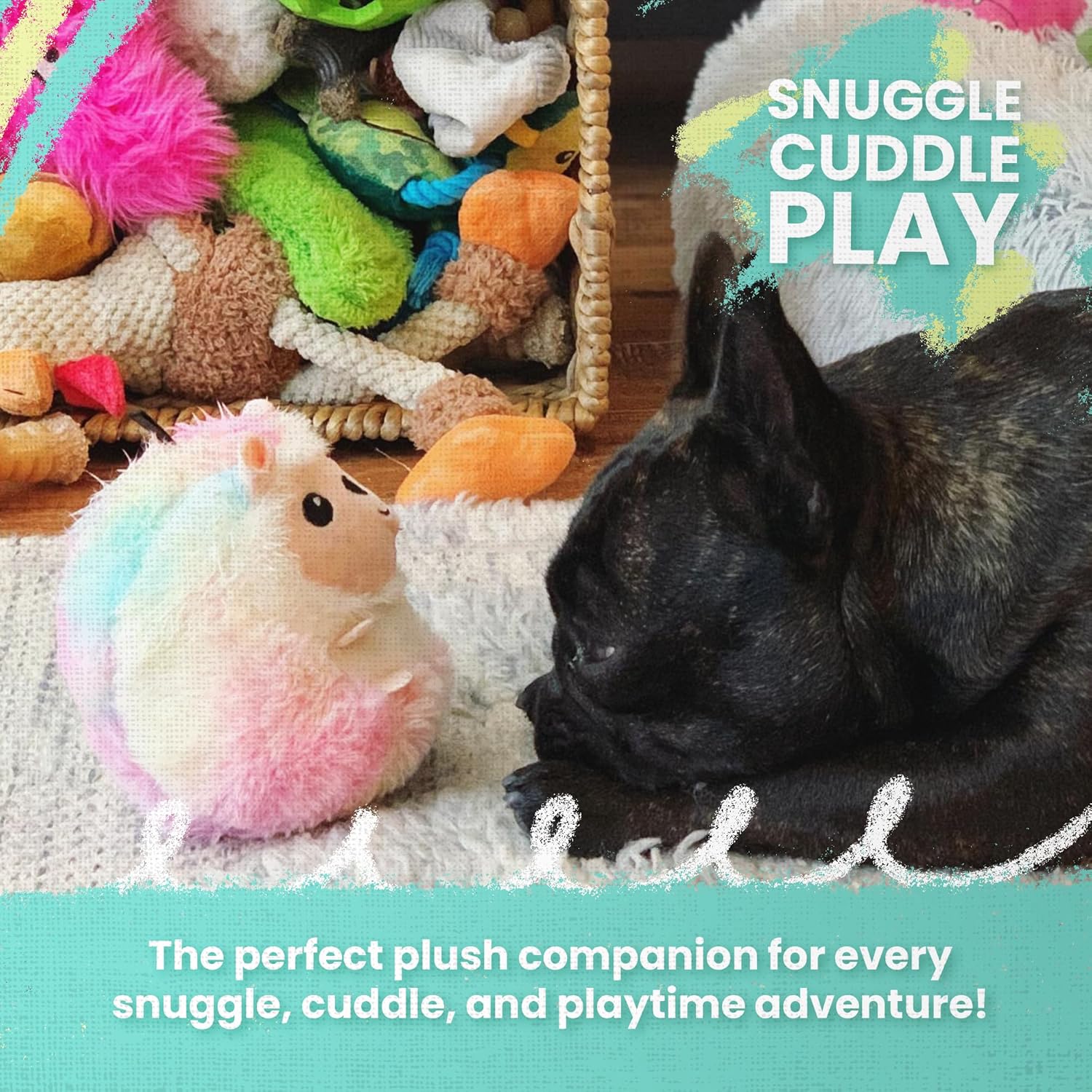 Snugarooz Kitty Starfish Toy with Catnip – Plush Cat Toy, Made from Recycled Materials, Soft & Durable, Crinkle Sounds, Ideal for Chewing and Play - Image 6