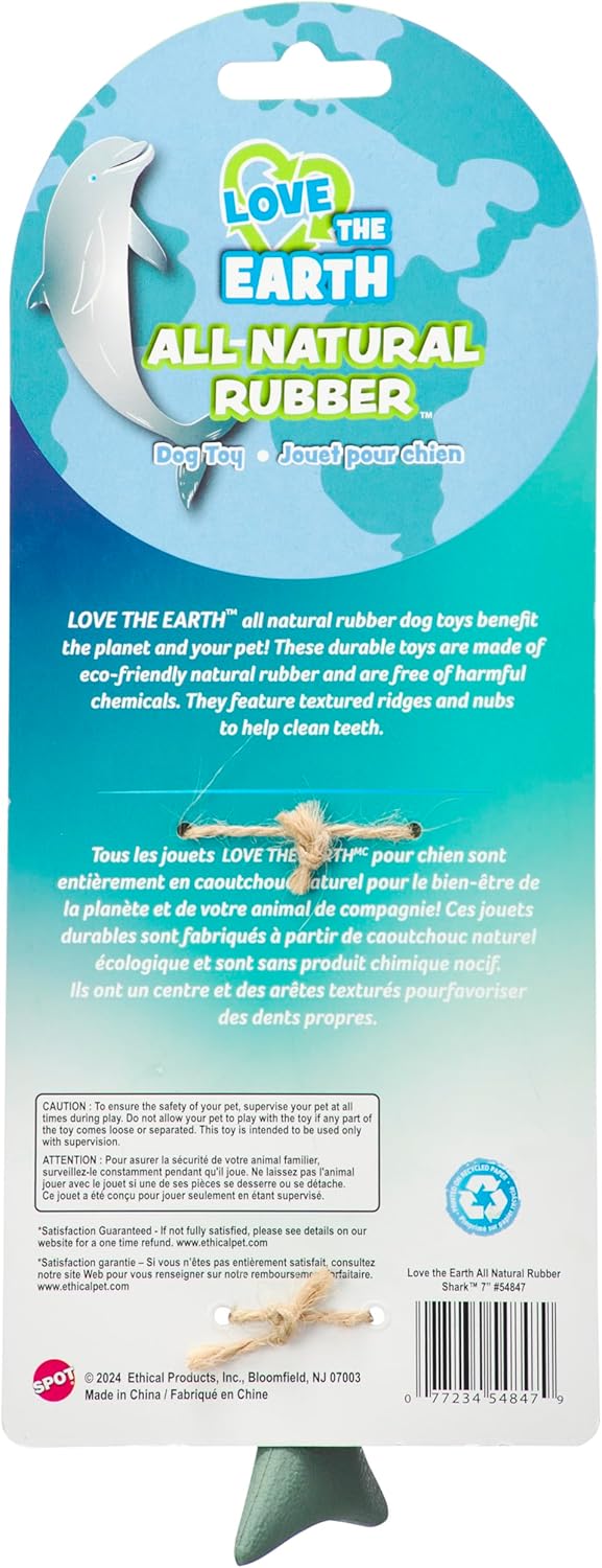 SPOT Ethical Products Love The Earth Shark 7" Assorted - Image 2