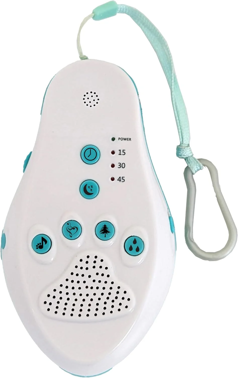 SPOT Soothers Sounds Machine - Calming Sound Recordings for Pets - Ease Anxious or Nervous Dogs - 5 Pre-Recorded Soothing Melodies - Record Your Own Voice - 3 Timer Options - Clip for Easy Hanging - Image 2