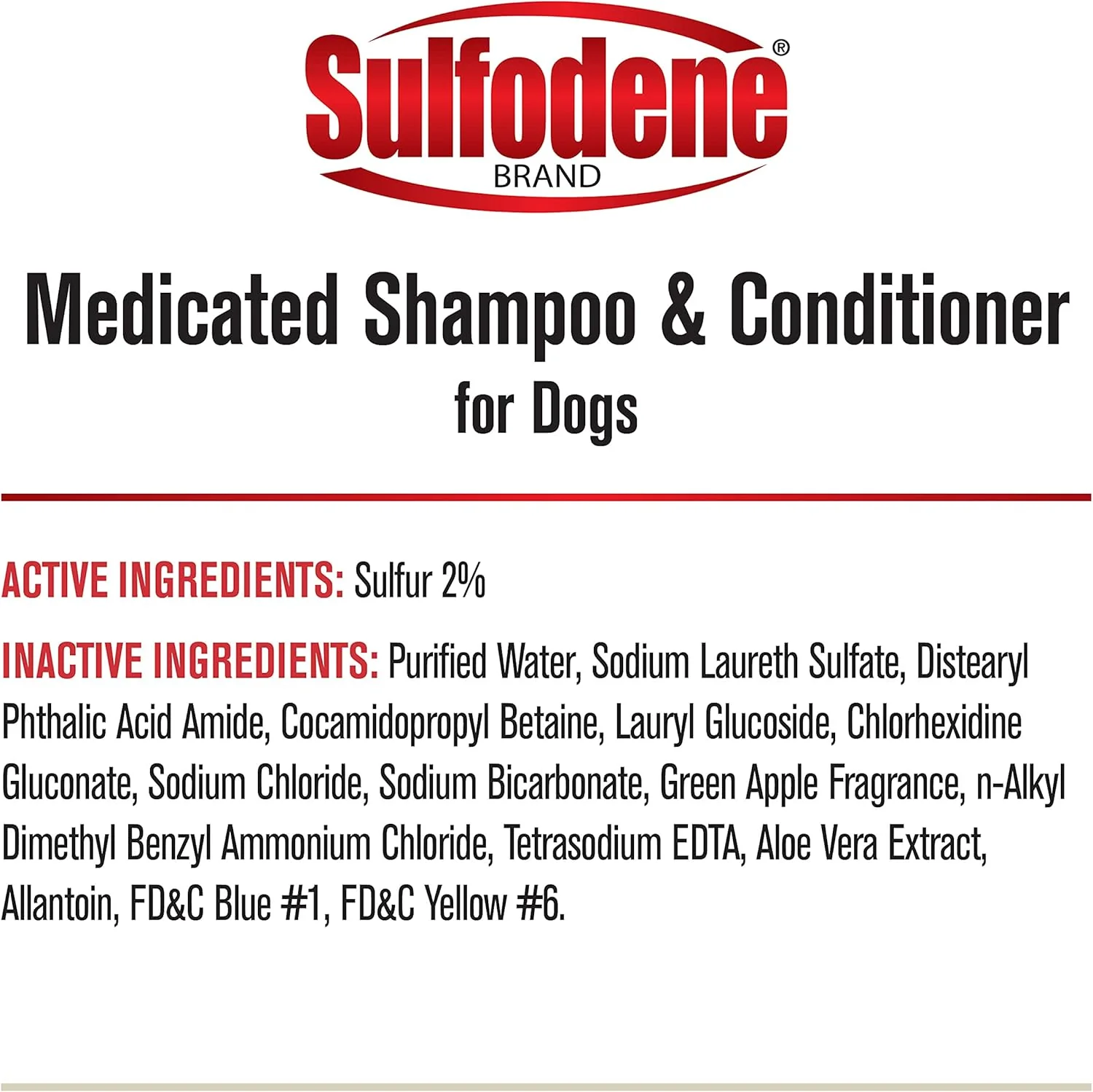 Sulfodene Medicated Shampoo & Conditioner for Dogs 12oz - Image 7