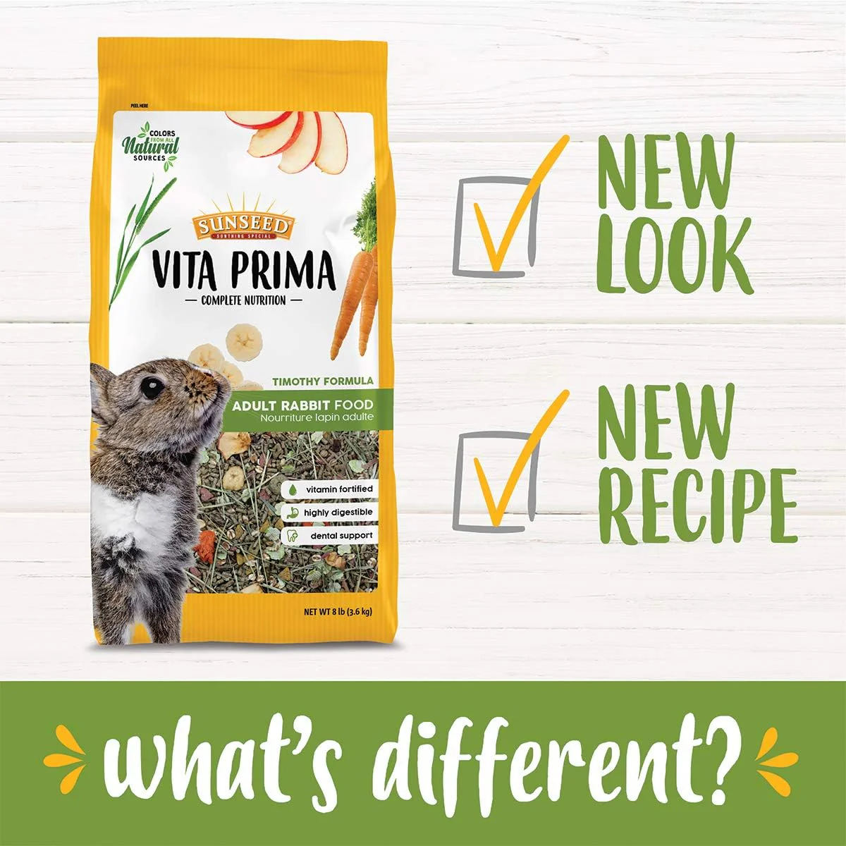 Sunseed Vita Prima Complete Nutrition Adult Rabbit Food - Image 2