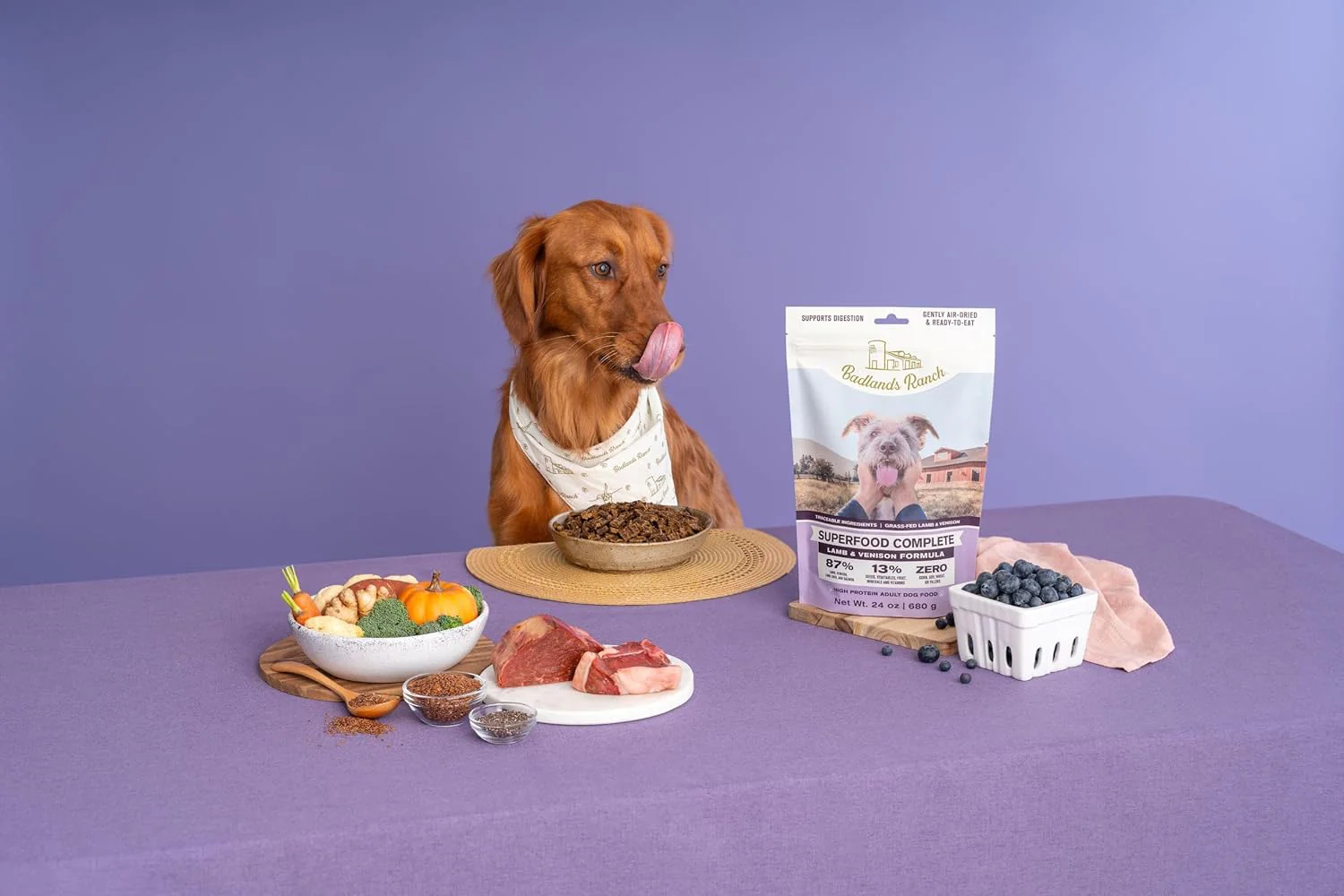 Superfood Complete, Air-Dried Adult Dog Food - High Protein, Zero Fillers, Superfood Nutrition by Katherine Heigl (Lamb & Venison) - Image 9