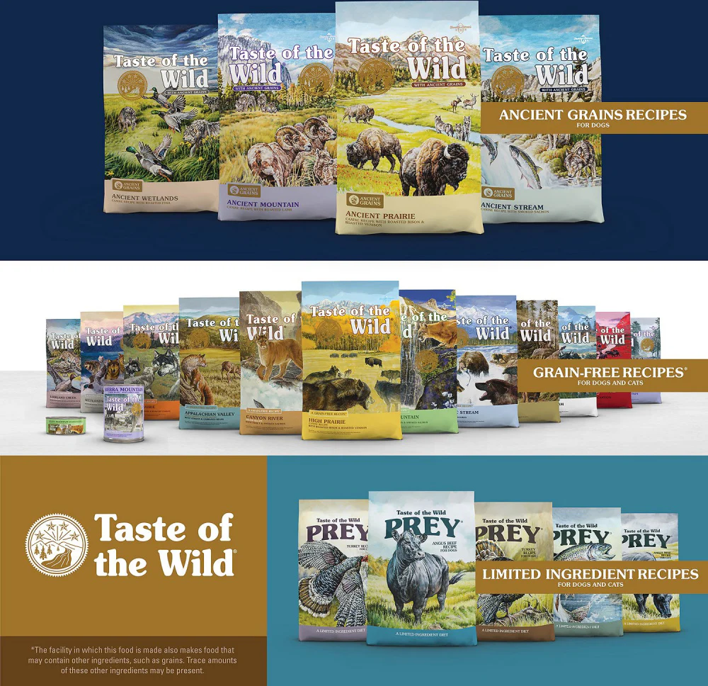 Taste Of The Wild Grain Free Pine Forest Recipe Dry Dog Food - Image 7