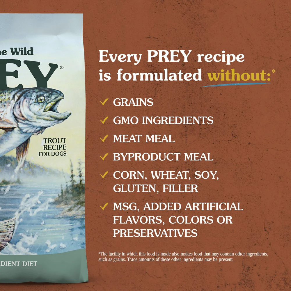 Taste of the Wild Prey Turkey Limited Ingredient - 25Lbs - Image 8