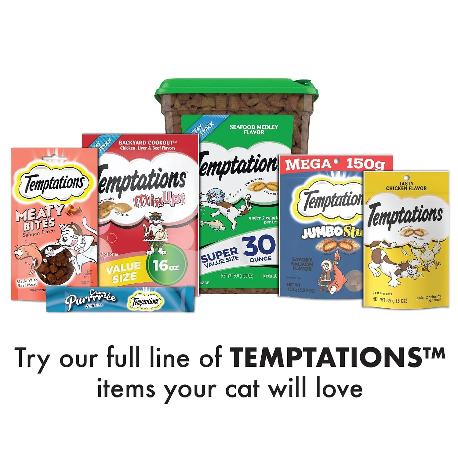 Temptations Whiskas Essential Temptations - Hairball Control 2.1 oz - Image 8
