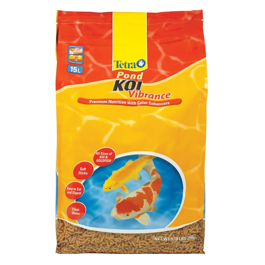 TetraPond Koi Vibrance, Soft Sticks, Floating Pond Food - Image 10