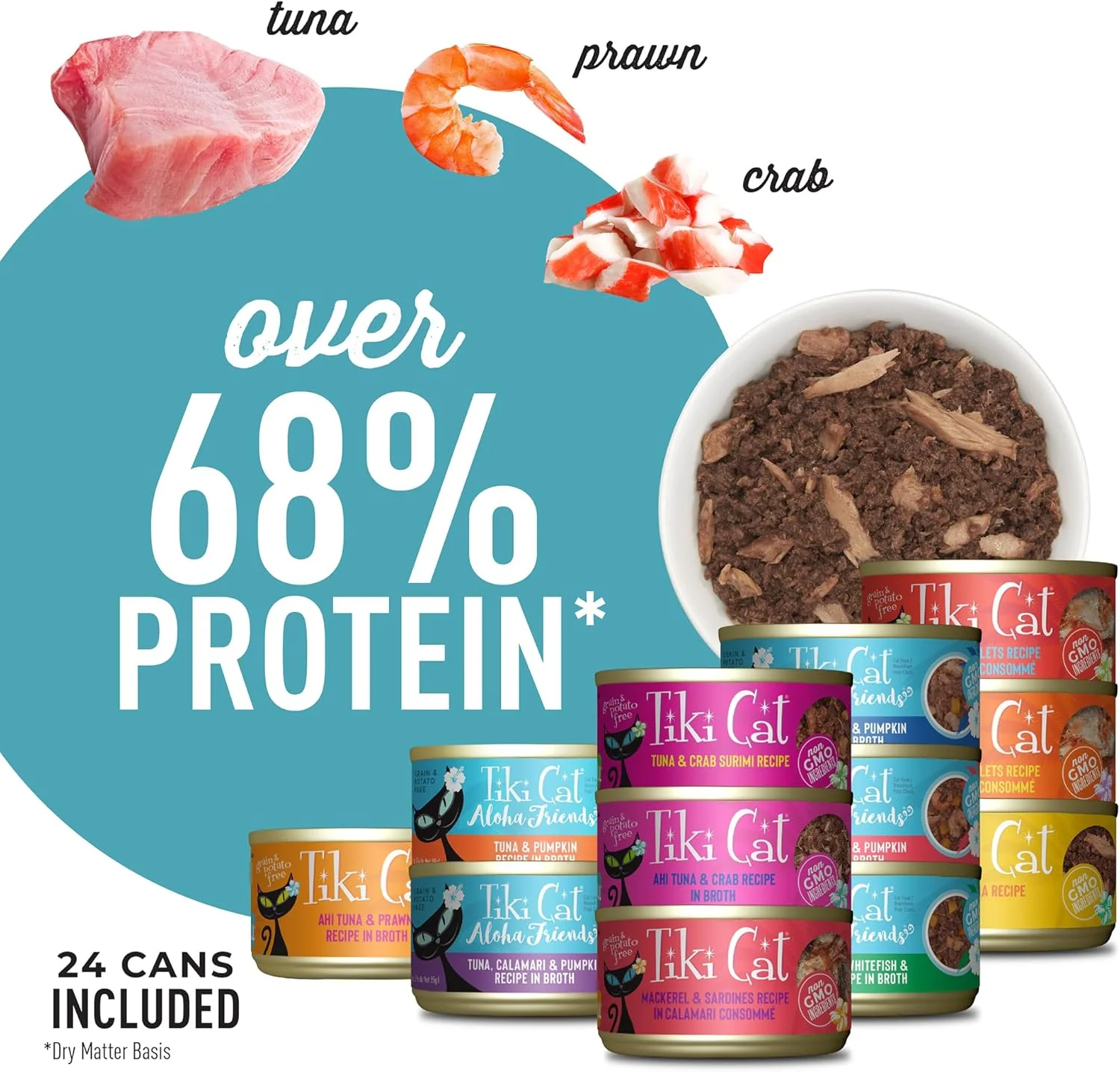Tiki Cat® Wet Cat Food Mega Pack, Fish Favorites Variety Pack - Image 5