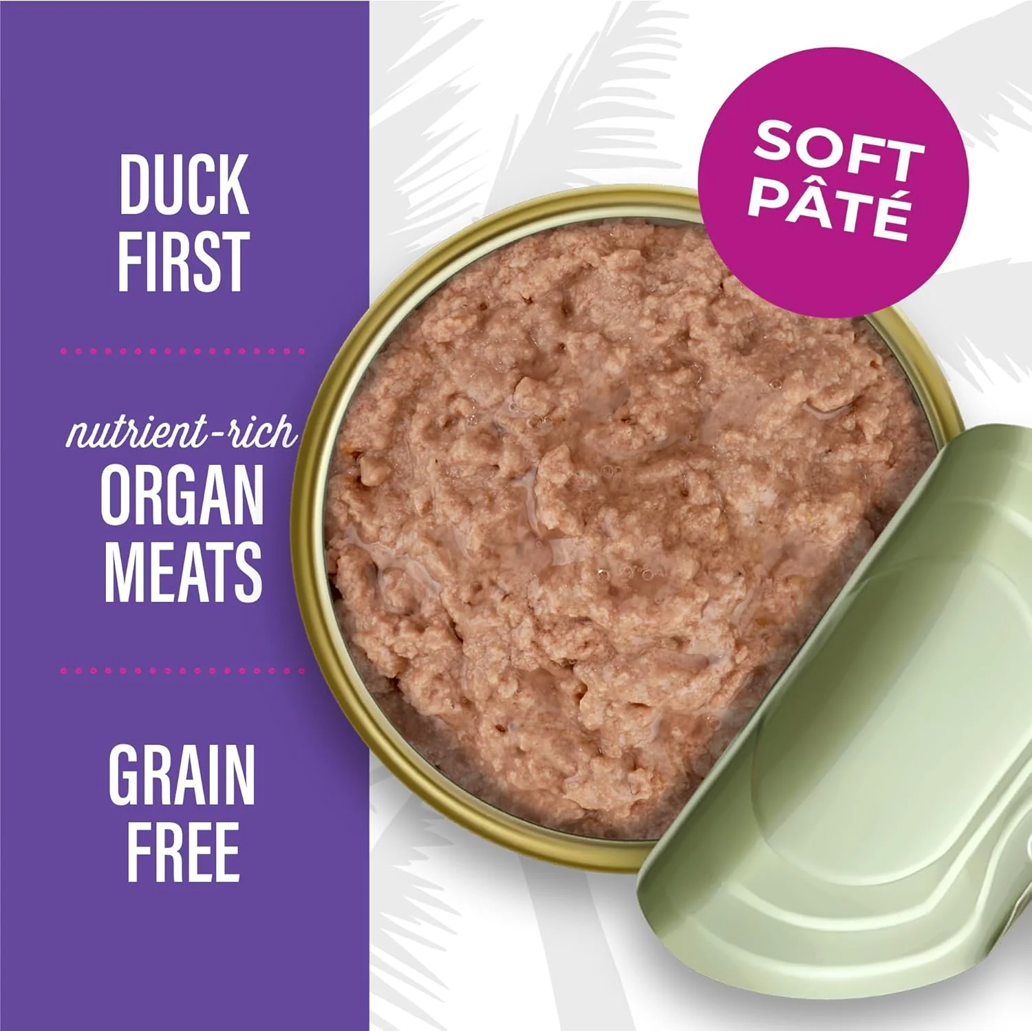 Tiki Cat After Dark Pâté, Duck & Chicken Liver, High-Protein and 100% Non-GMO Ingredients, Wet Cat Food for Adult Cats - Image 7