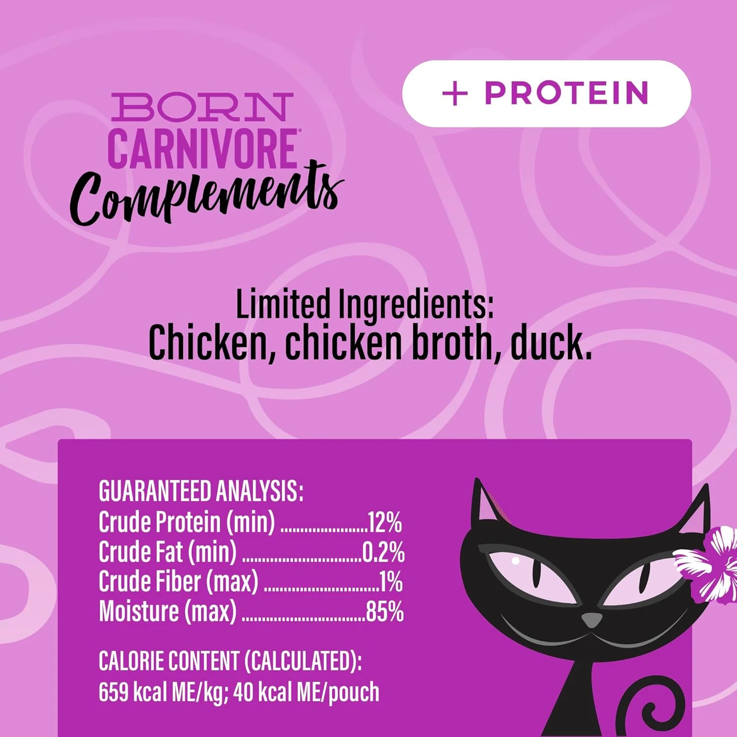 Tiki Cat Born Carnivore Complements Wet Cat Food Topper, Chicken & Duck - Image 4