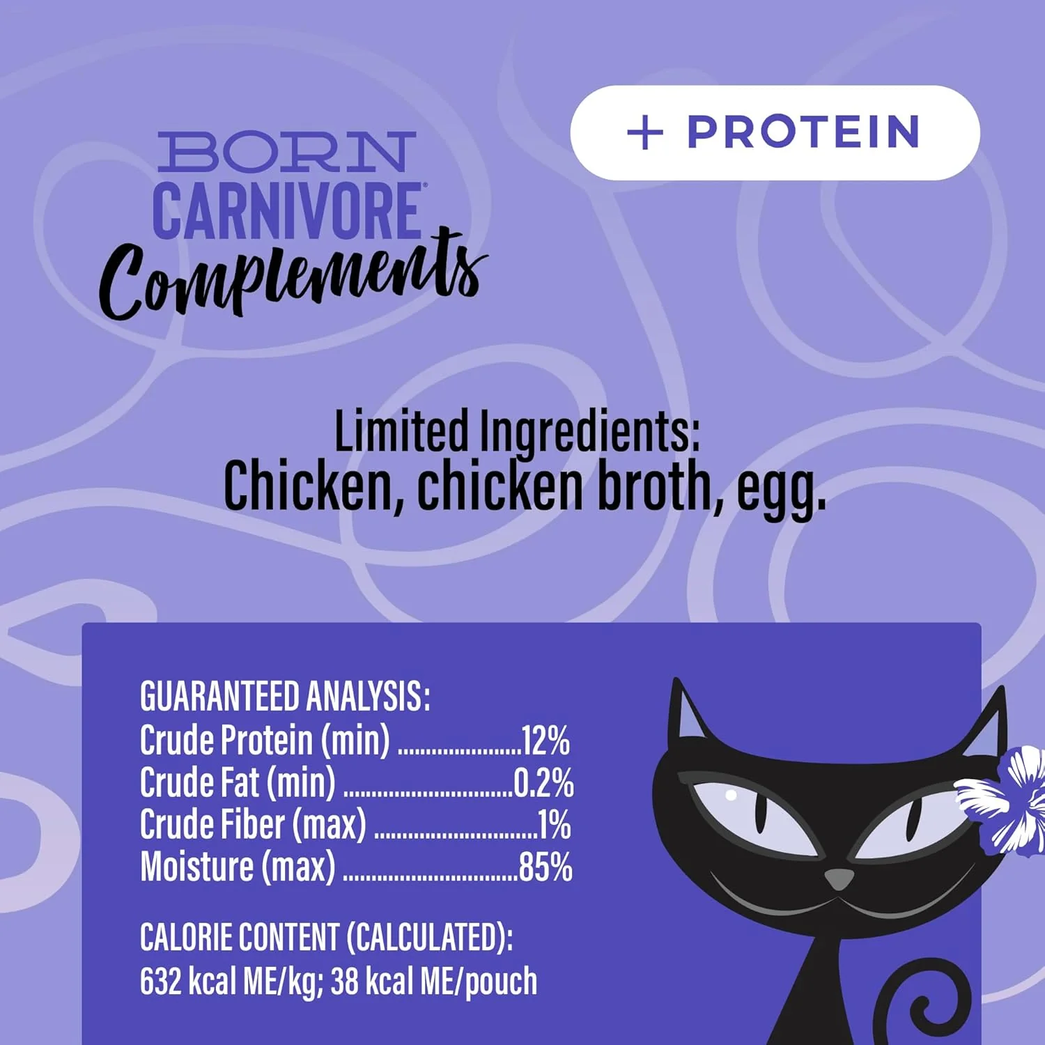 Tiki Cat Born Carnivore Complements Wet Cat Food Topper, Chicken & Egg - Image 4