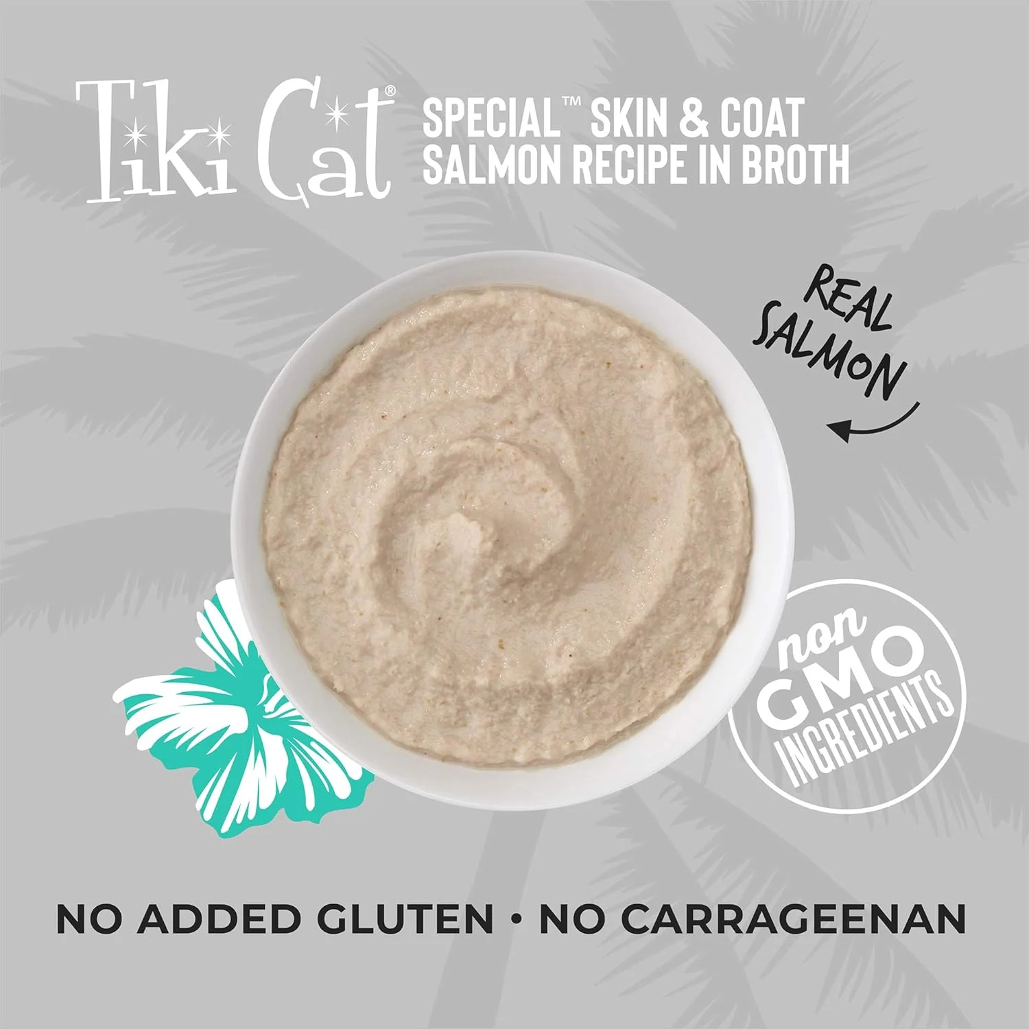 Tiki Cat Special Skin & Coat Mousse, Salmon Recipe, Specially Formulated with Omega Fatty Acids, Functional Wet Cat Food for Adult Cats - Image 3