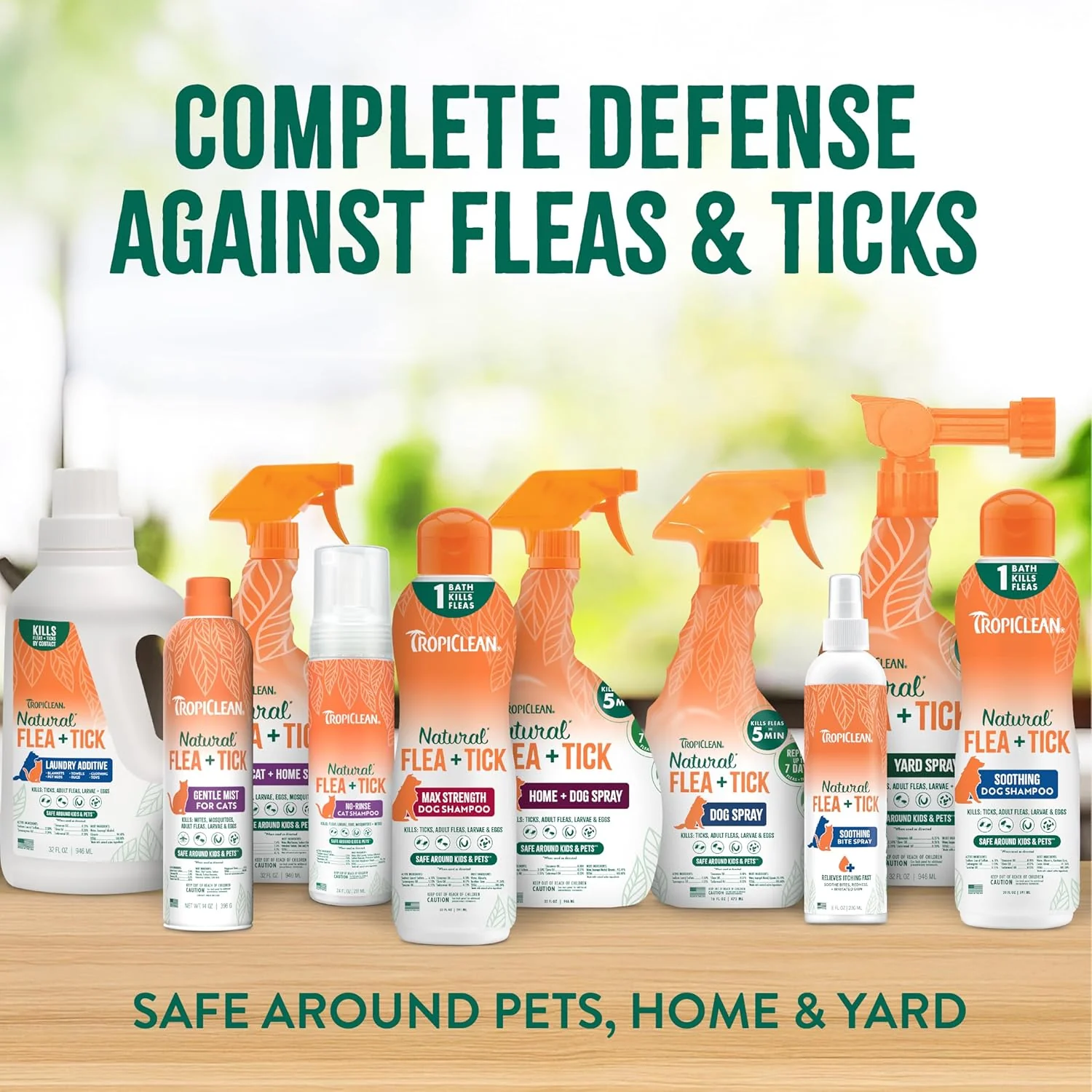 TropiClean Natural Maximum Strength Flea and Tick Spray for Dogs and Home - Image 4