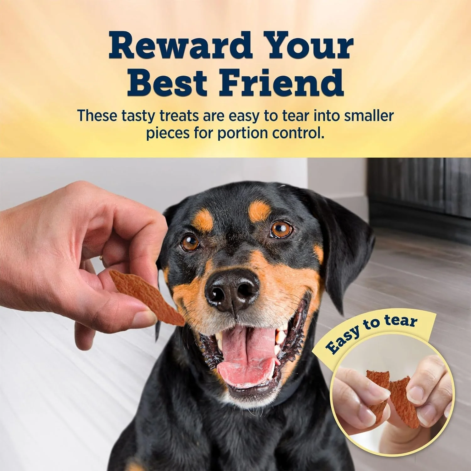 True Chews - Blue Buffalo True Chews Premium Jerky Cuts Dog Treats, Made in the USA with Natural Ingredients, Duck - Image 3