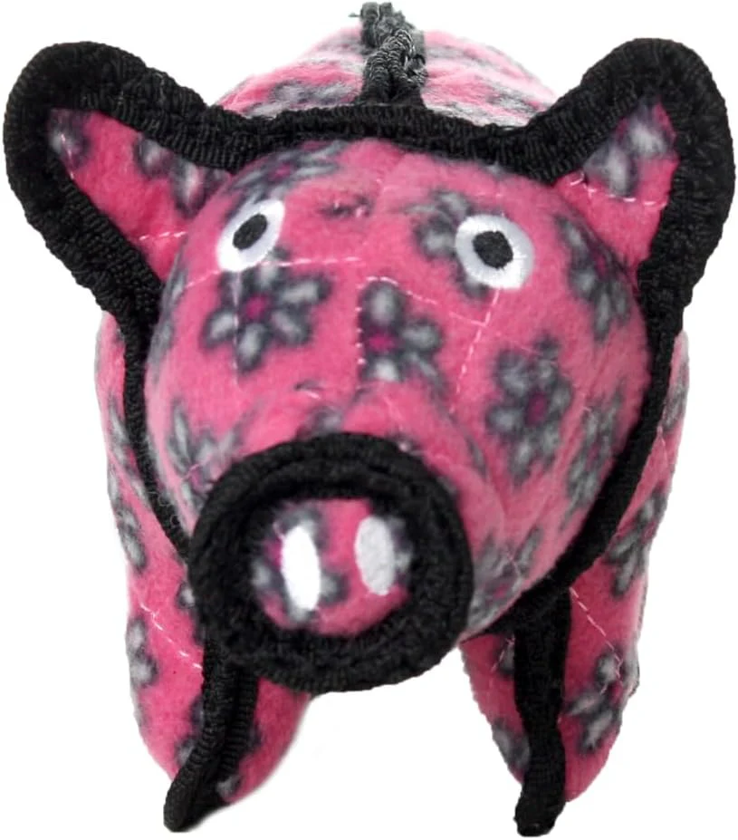 TUFFY - World's Tuffest Soft Dog Toy - Barnyard Pig- Multiple Layers. Made Durable, Strong & Tough. Interactive Play (Tug, Toss & Fetch). Machine Washable & Floats… (Junior) - Image 4
