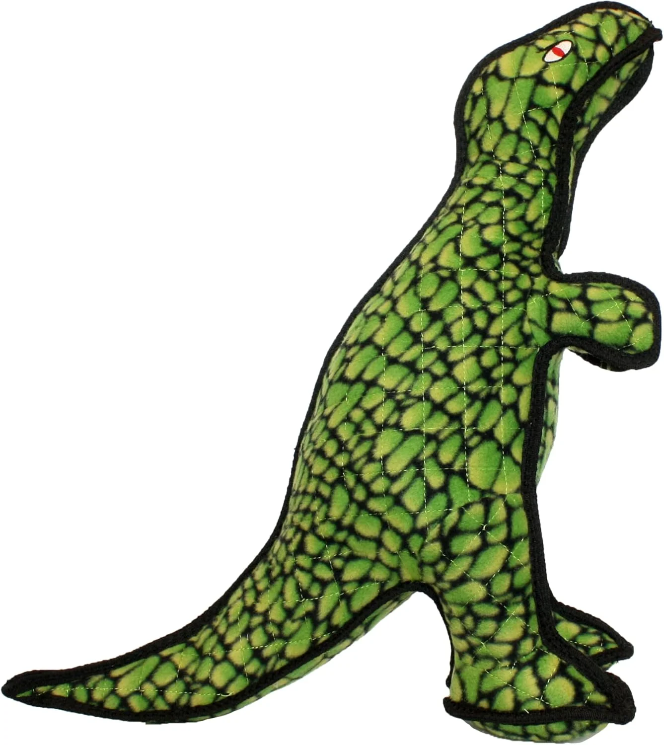 TUFFY - World's Tuffest Soft Dog Toy - Dinosaur TRex - Squeakers - Multiple Layers. Made Durable, Strong & Tough. Interactive Play (Tug, Toss & Fetch). Machine Washable & Floats. (Regular) - Image 6