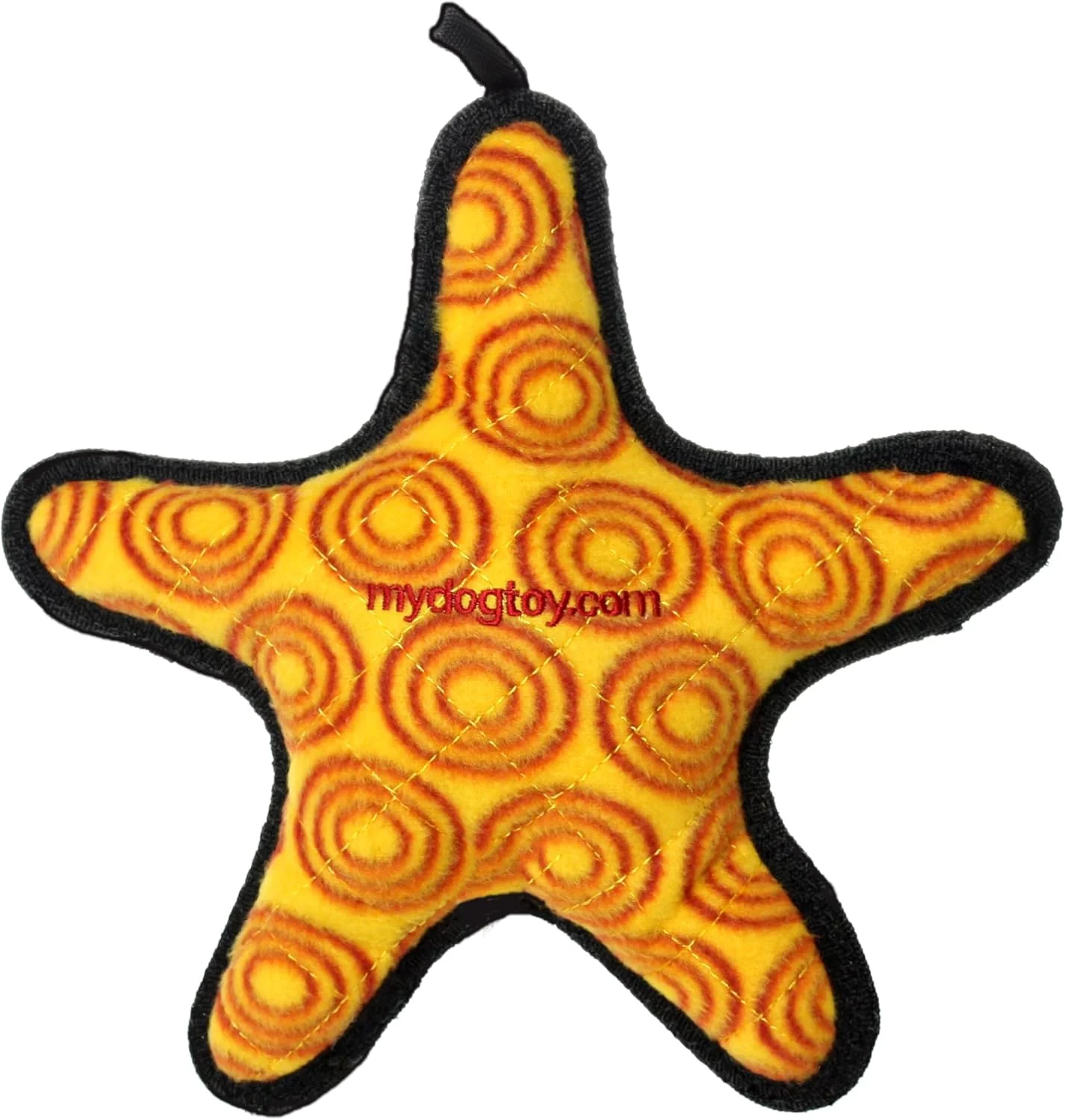 TUFFY - World's Tuffest Soft Dog Toy - Ocean Starfish - Squeakers - Multiple Layers. Made Durable, Strong & Tough. Interactive Play (Tug, Toss & Fetch). Machine Washable & Floats - Image 3