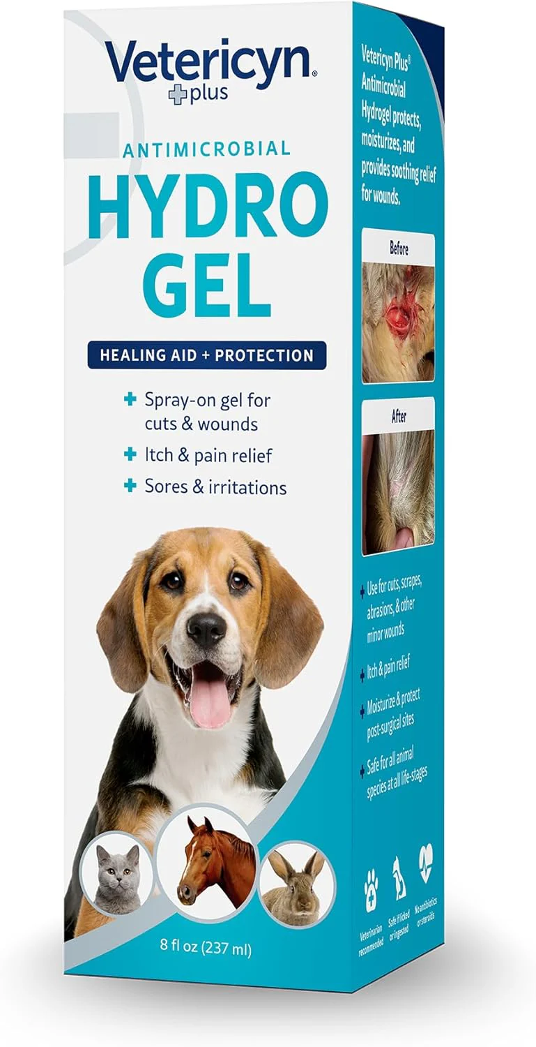Vetericyn Plus Dog Wound Care Hydrogel Spray | Healing Aid and Wound Protectant, Sprayable Gel to Relieve Dog Itchy Skin, Safe for All Animals. 8 Ounces - Image 5