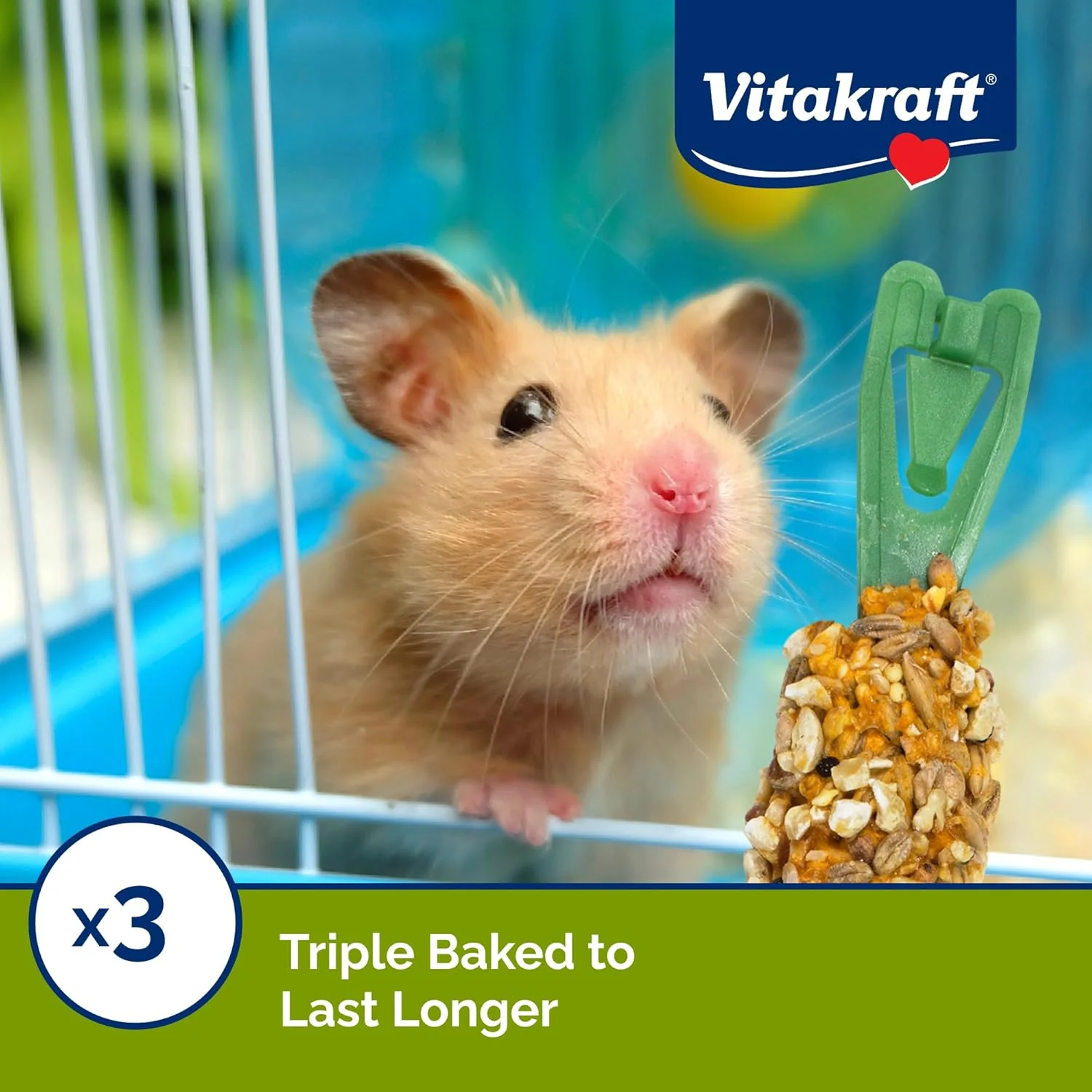 Vitakraft Crunch Sticks Hamster Treat - Hamster Chew Sticks - Image 3