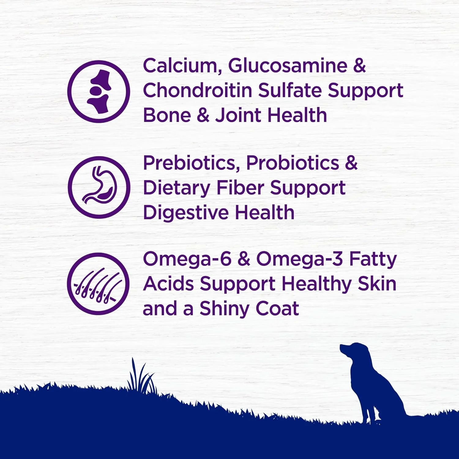 Wellness Complete Health Large Breed Dry Dog Food with Grains, Natural Ingredients, Made in USA with Real Meat (Adult, Chicken & Rice) - Image 5