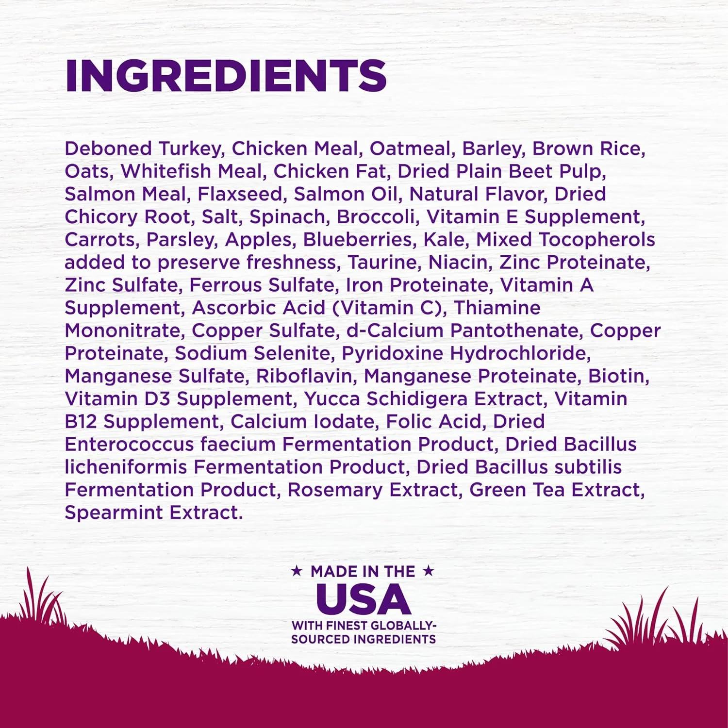 Wellness Complete Health Small Breed Dry Dog Food with Grains, Natural Ingredients, Made in USA with Real Turkey, For Dogs Up to 25 lbs. (Puppy, Turkey, Salmon & Oatmeal) - Image 5