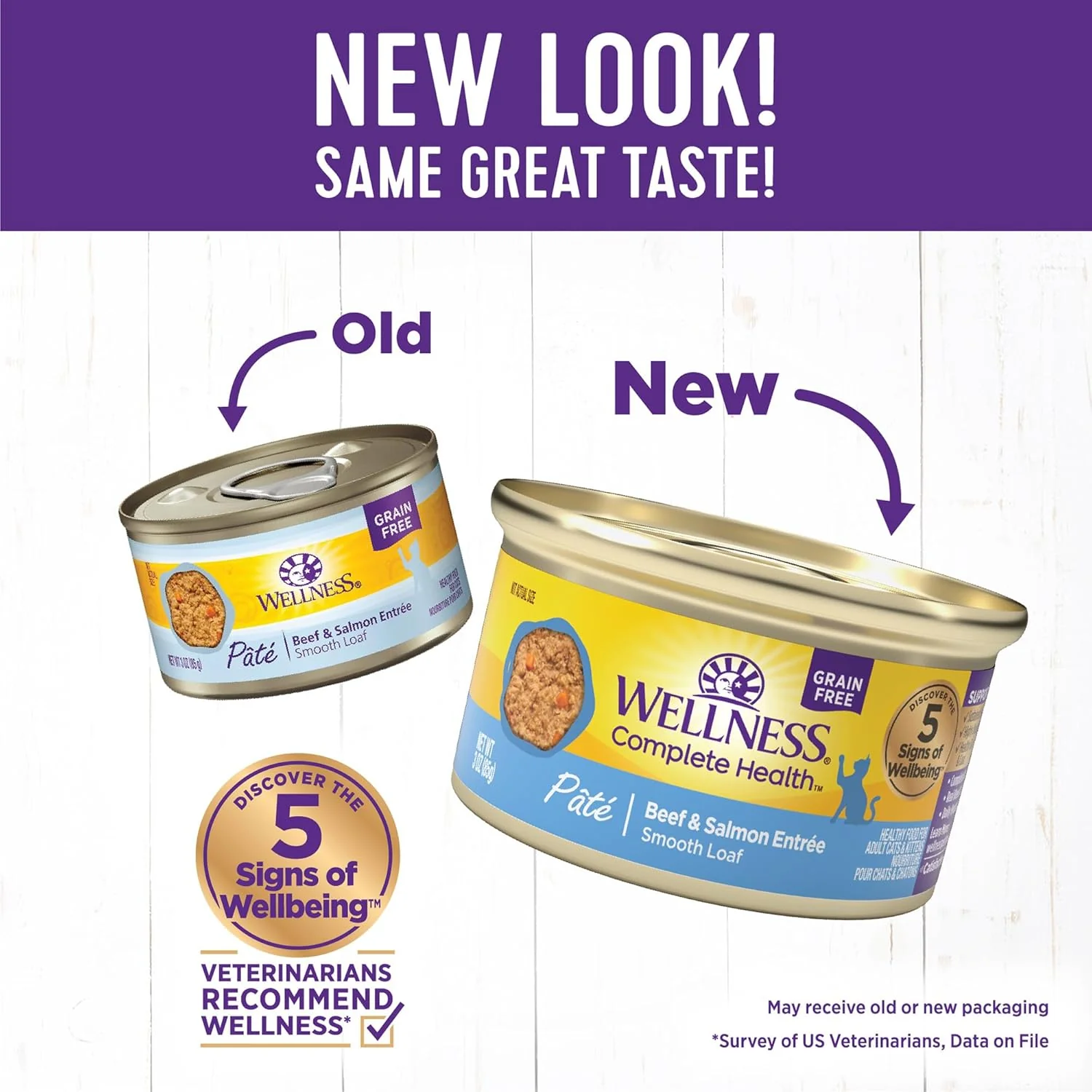 Wellness Complete Health Pate Adult Wet Cat Food, Natural, Protein-Rich, Grain Free - Image 2
