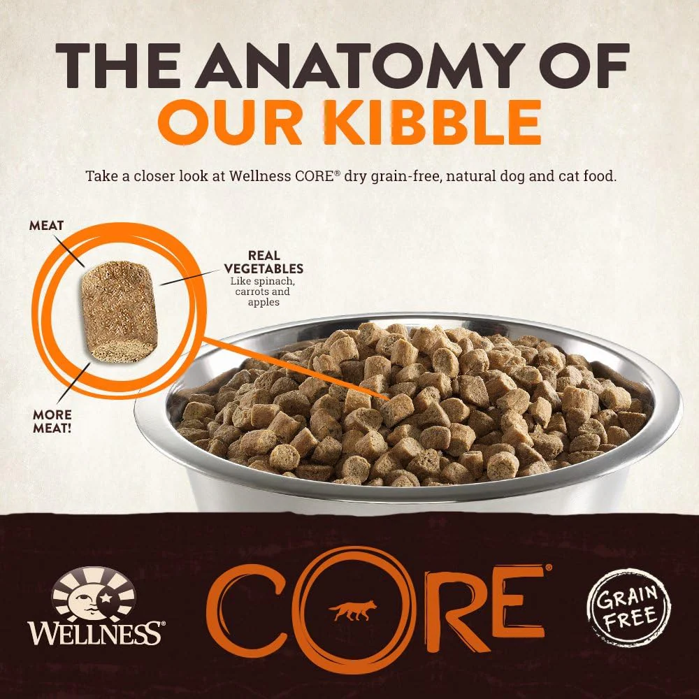 Wellness CORE Natural Grain Free Dry Dog Food, Ocean Whitefish, Herring & Salmon - Image 3