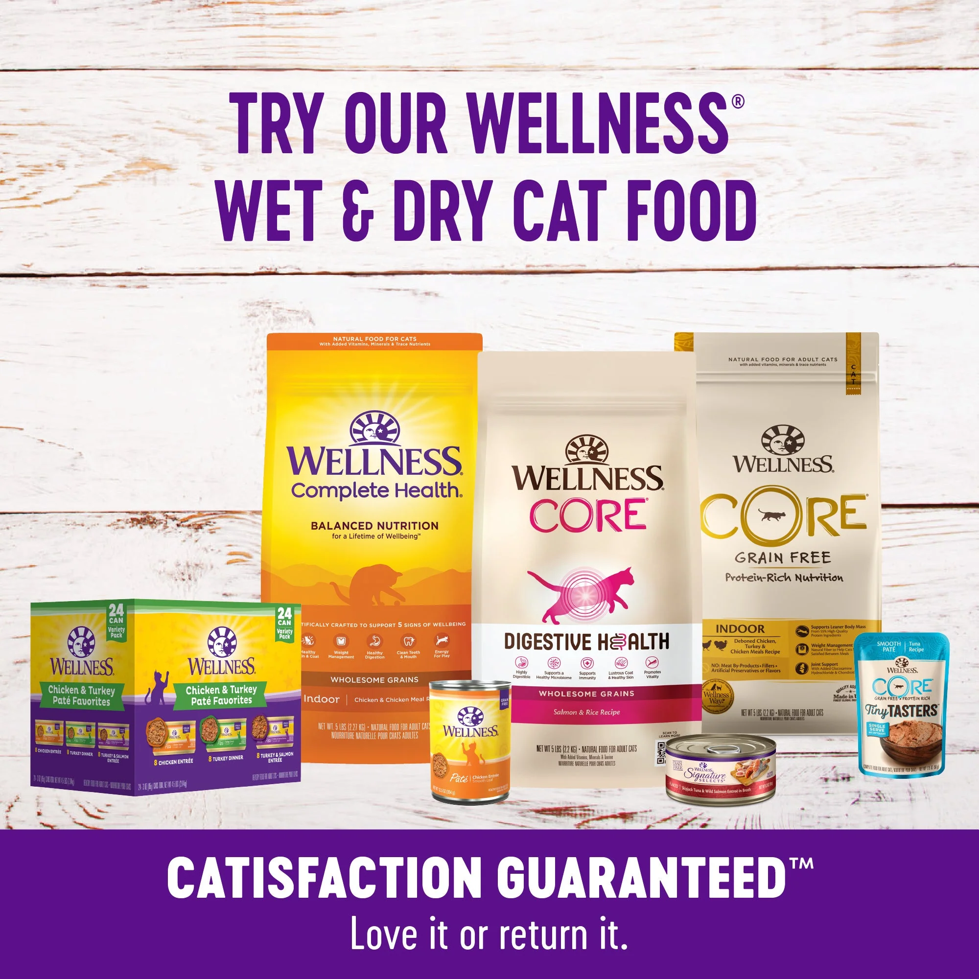 Wellness Kittles Crunchy Natural Grain Free Cat Treats, Chicken & Cranberries - Image 3
