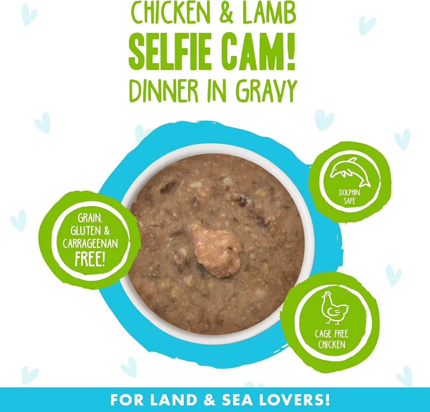 Weruva B.F.F. OMG - Best Feline Friend Oh My Gravy!, Selfie Cam! with Chicken & Lamb in Gravy Cat Food (Pack of 8) - Image 6