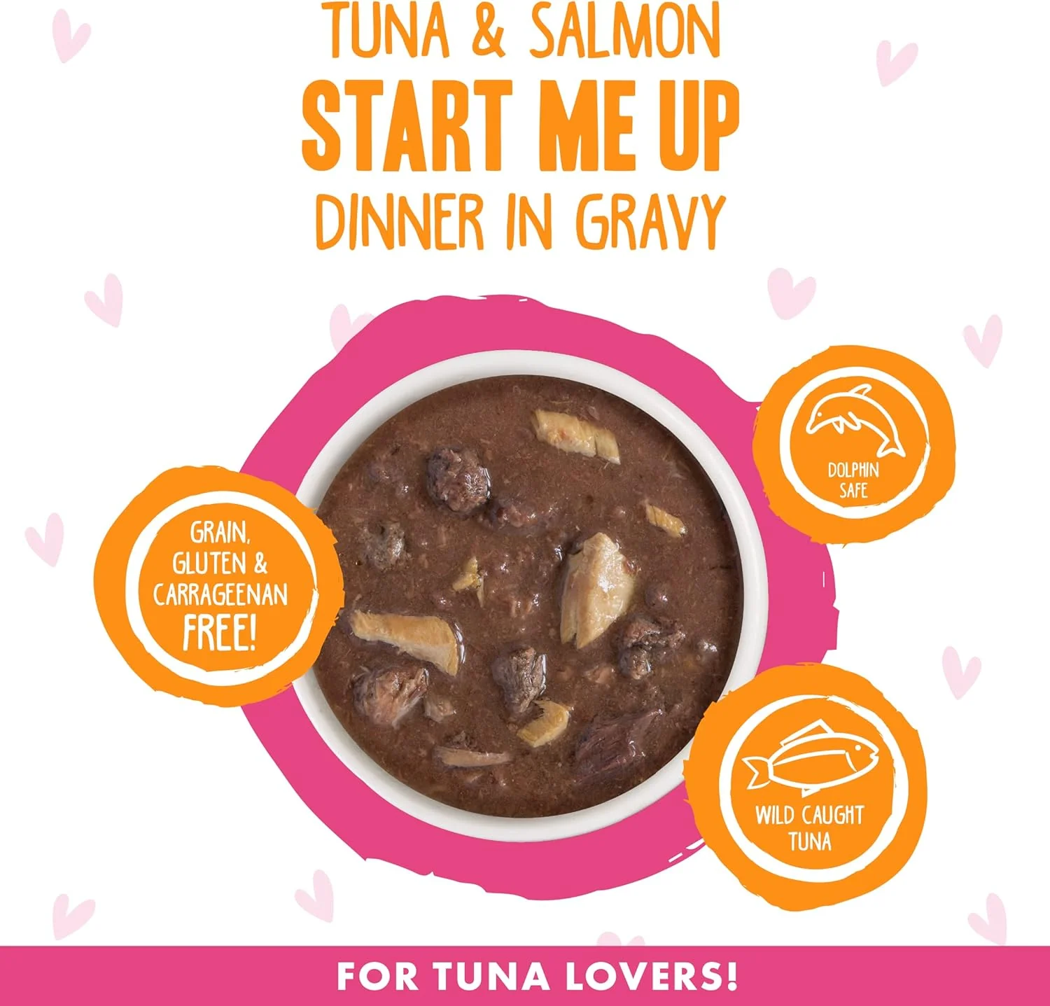 Weruva B.F.F. OMG - Best Feline Friend Oh My Gravy!, Tuna & Salmon Start Me Up with Tuna & Salmon - Image 3