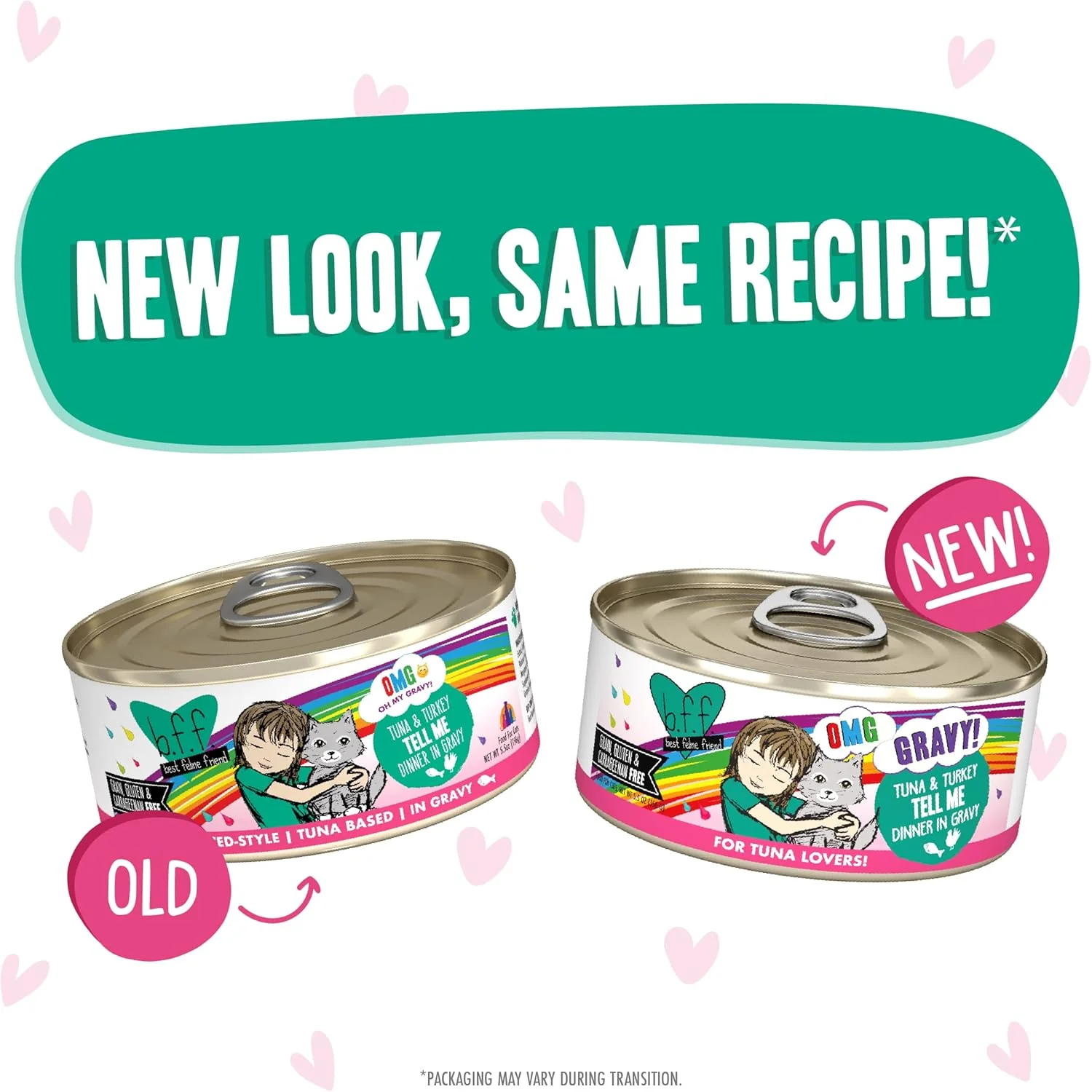 Weruva B.F.F. OMG - Best Feline Friend Oh My Gravy!, Tuna & Turkey Tell Me with Tuna & Turkey - Image 9