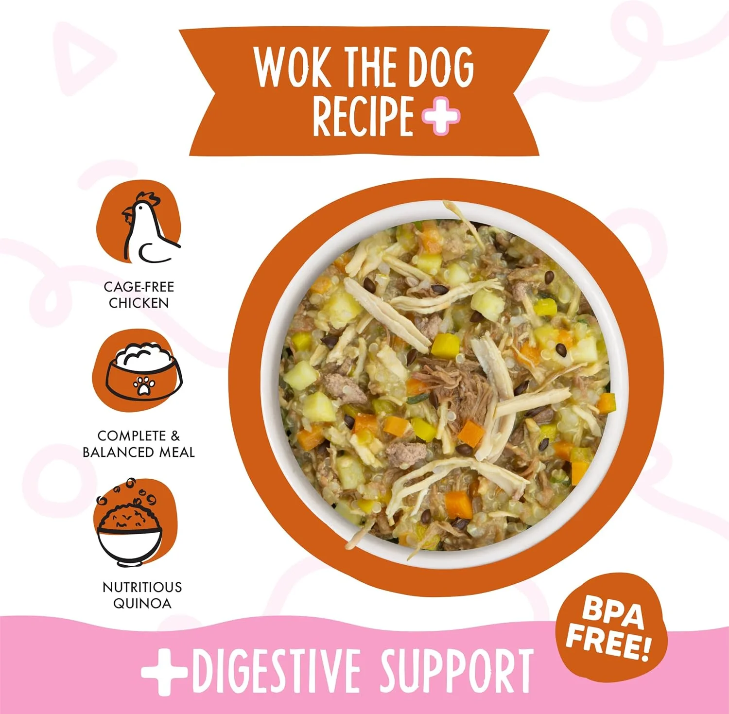 Weruva Meals 'n More Natural Wet Dog Food, Wok The Dog Plus Digestive Support (Pack of 12) - Image 3