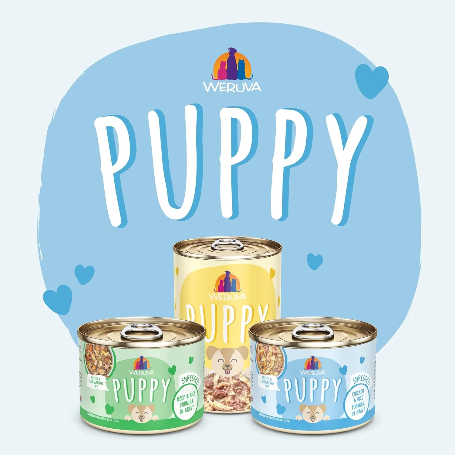 Weruva Puppy, Chicken Formula in Gravy (Pack of 8) - Image 7