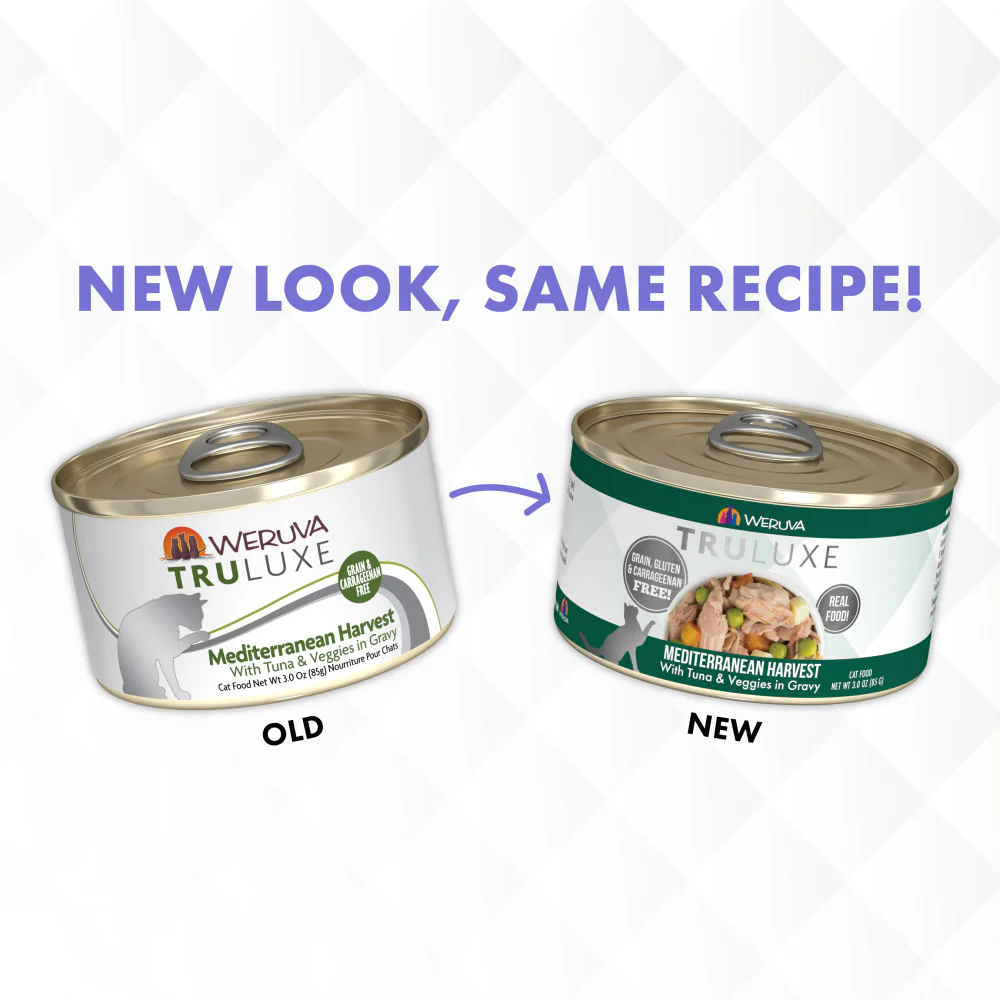 Weruva TRULUXE Mediterranean Harvest with Tuna & Veggies in Gravy Canned Cat Food - Image 3
