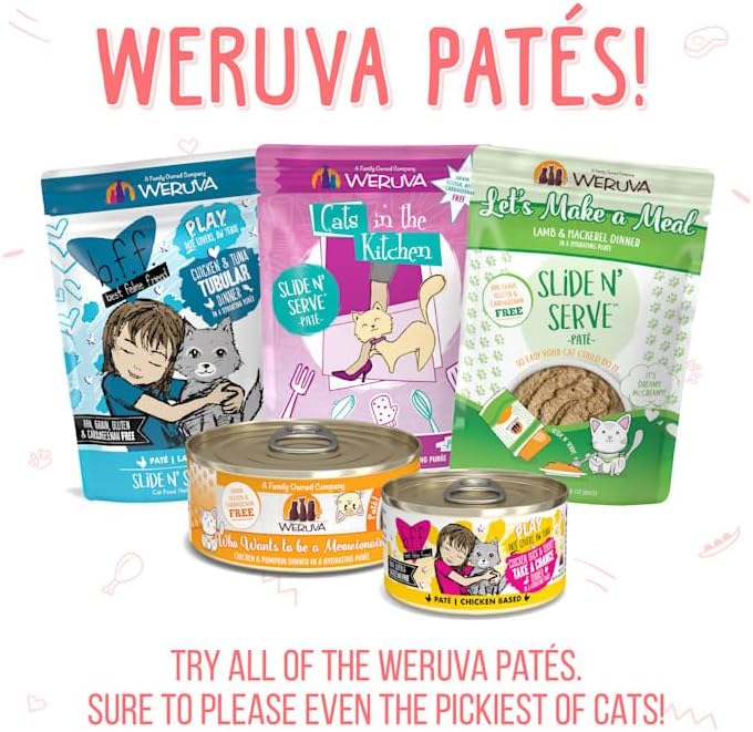 Weruva Wet Cat Food, Jolly Good Fares with Chicken and Salmon Pate - Image 9