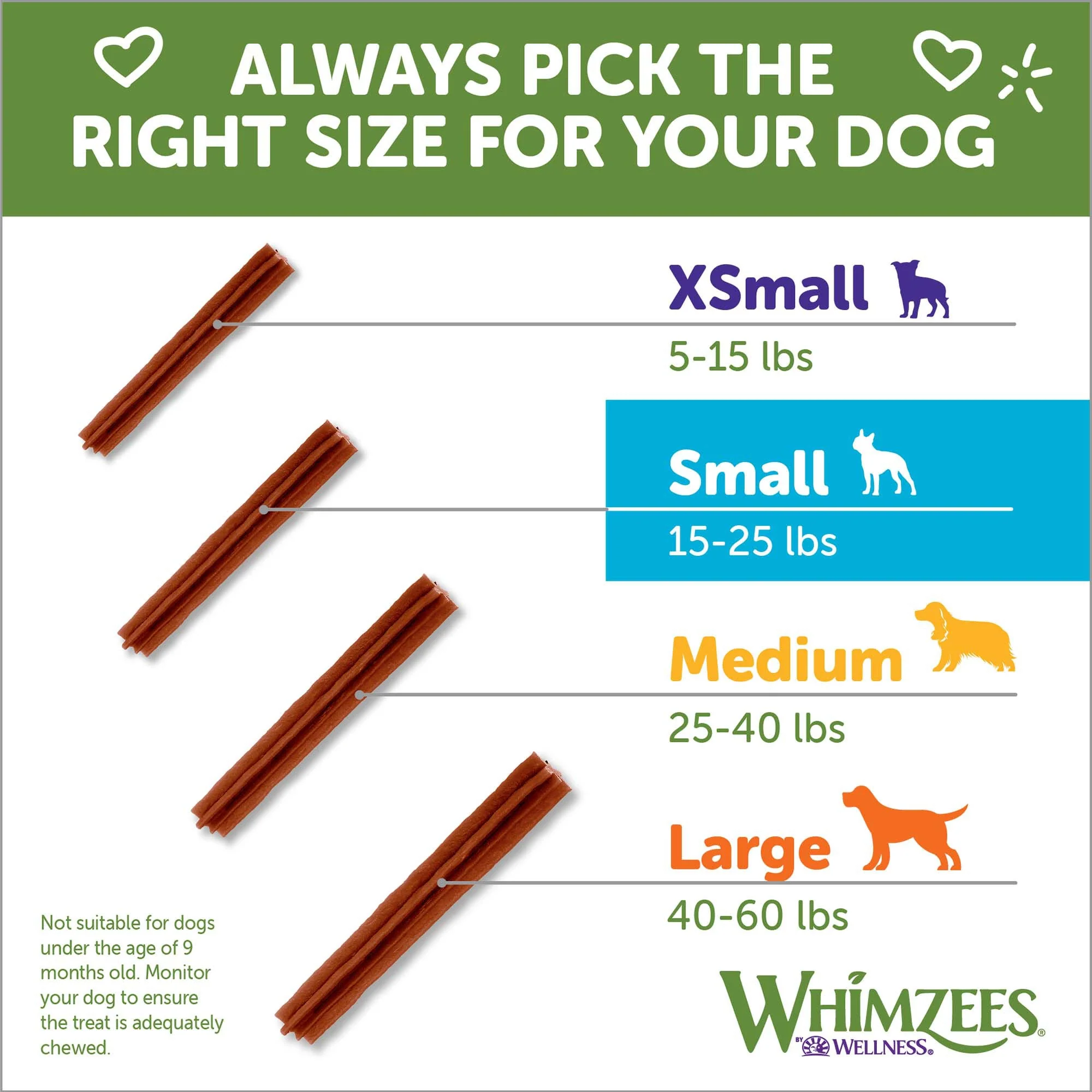 Whimzees Wellness Stix Dog Dental Treats, Natural Chews, Small Size Stick - Image 7