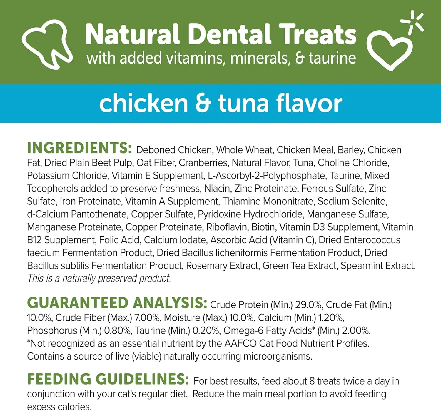 Whimzees Wellness Cat Dental Treats, Natural Chews, Chicken and Tuna Flavor - Image 4