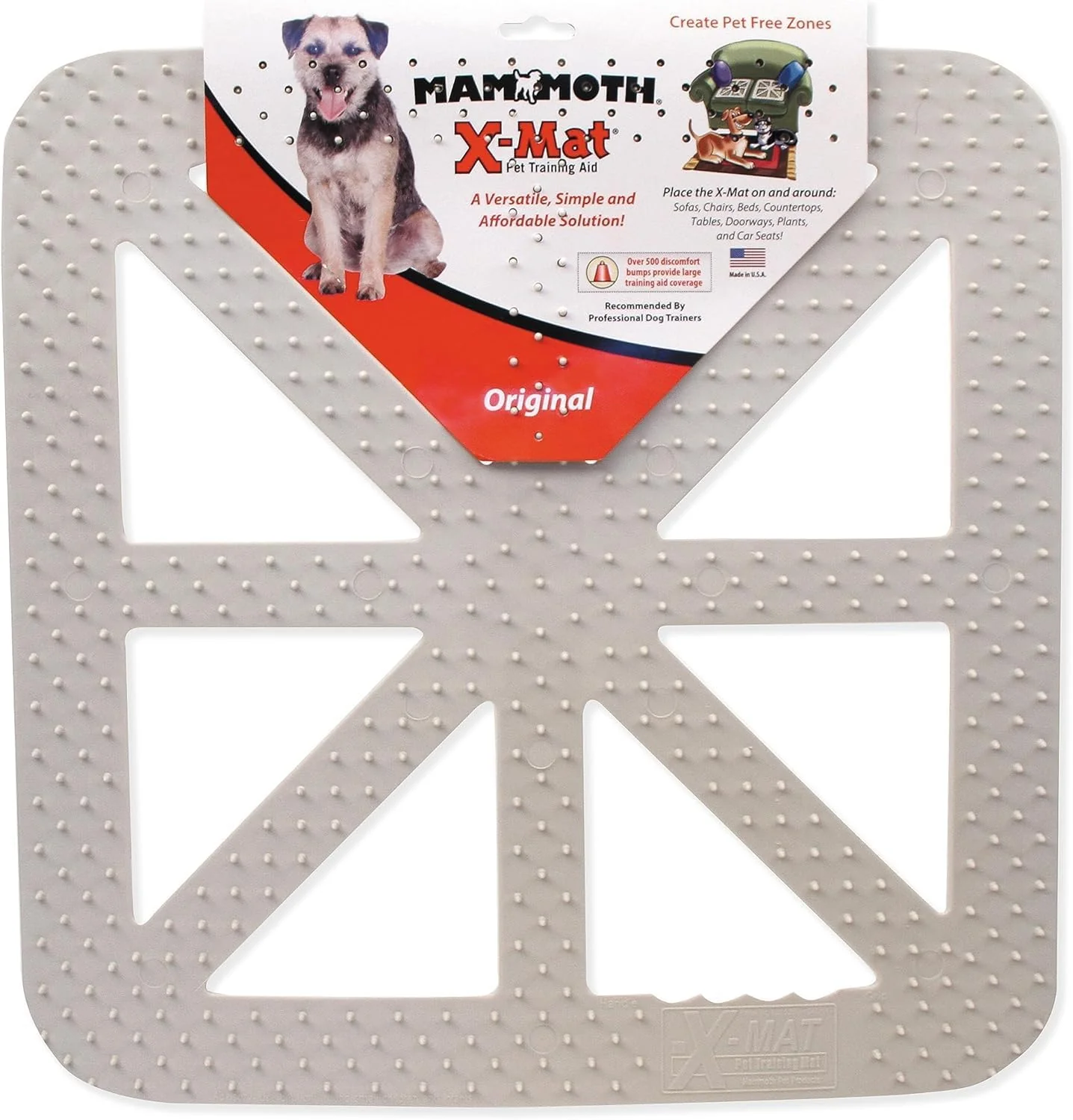 X-Mat Mammoth Original Pet Training Aid 18" Long x 18" Wide - Image 3