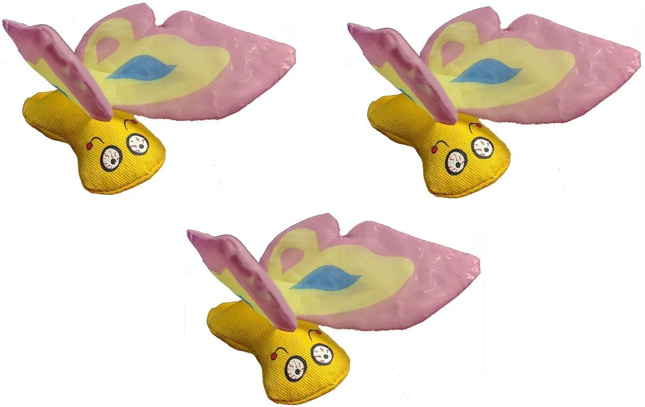 YEOWWW! Butterflies Catnip Filled Cat Toy - Image 5