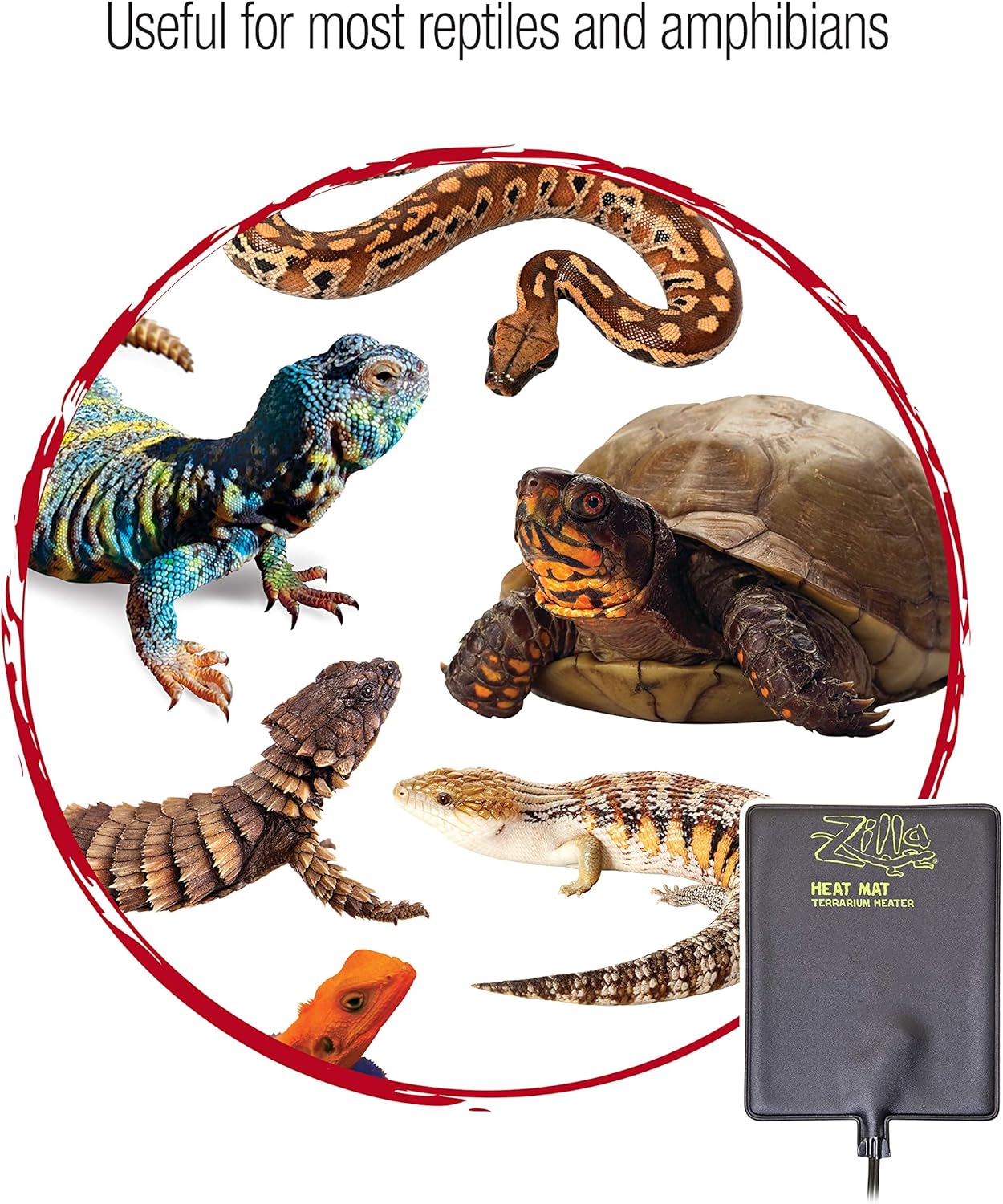 Zilla Terrarium Heat Mats Black - Image 4