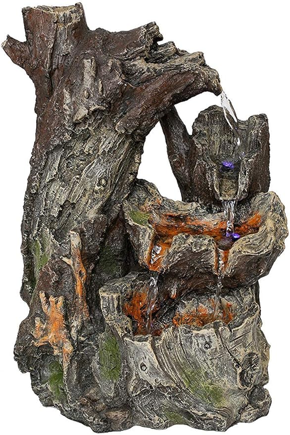 Zoo Med 26375 Repti Rapids LED Waterfall Wood Style - Image 2